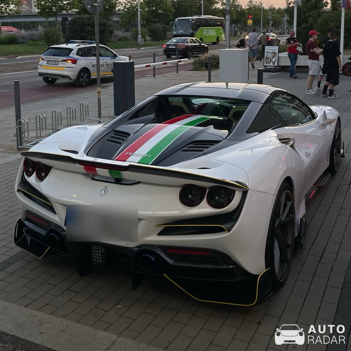 Ferrari F8 Spider Mansory spotted in Bratislava