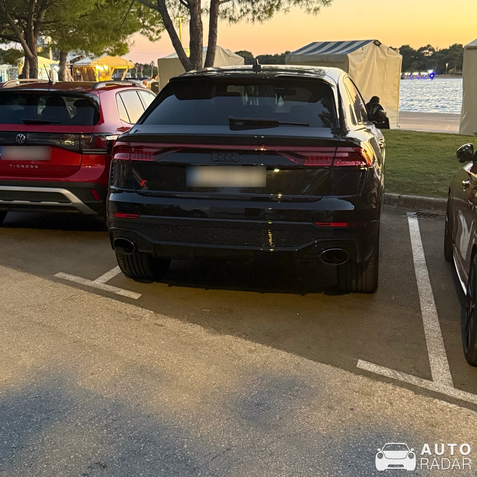 Audi RS Q8 spotted in Novalja
