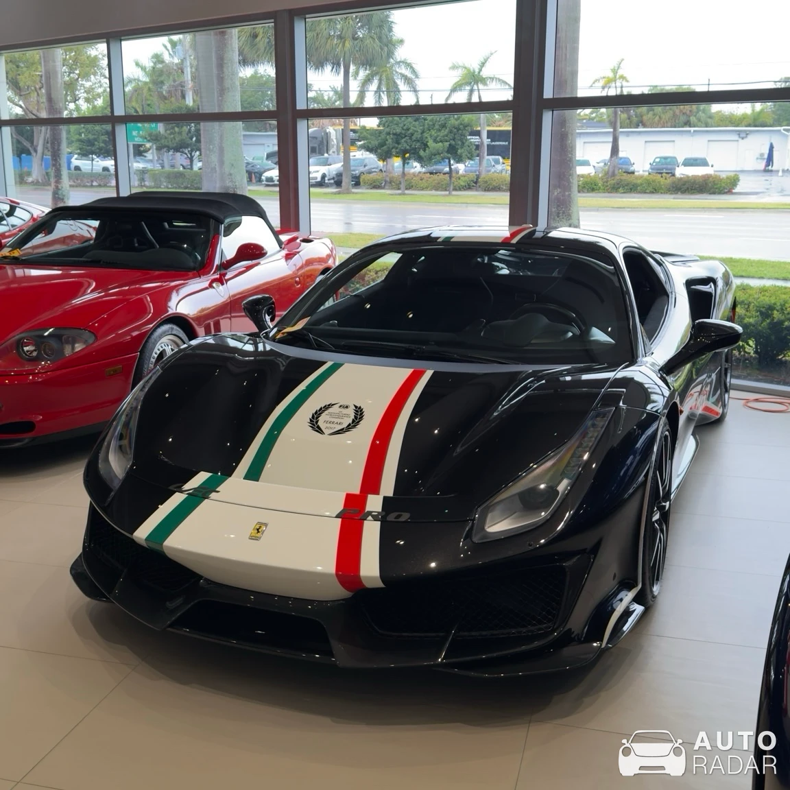 Ferrari 488 Pista Piloti spotted in Boca Raton