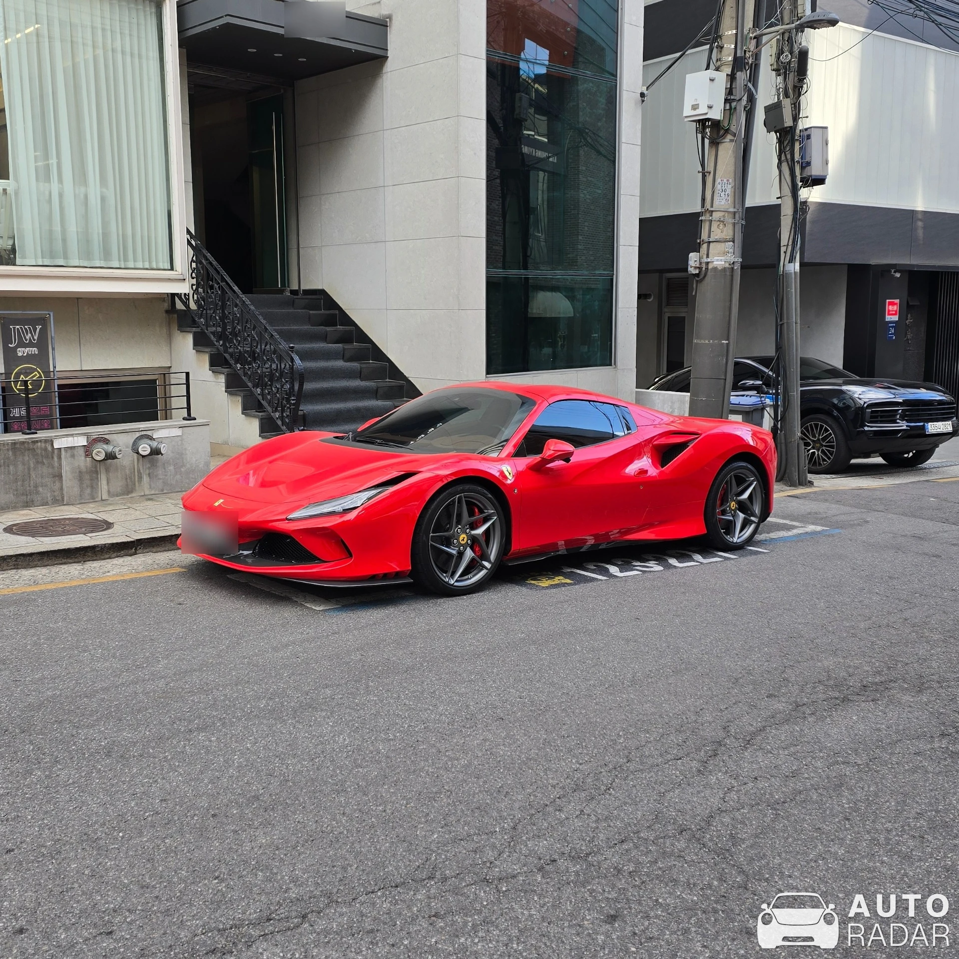 Ferrari F8 Spider spotted in 강남구, 대한민국