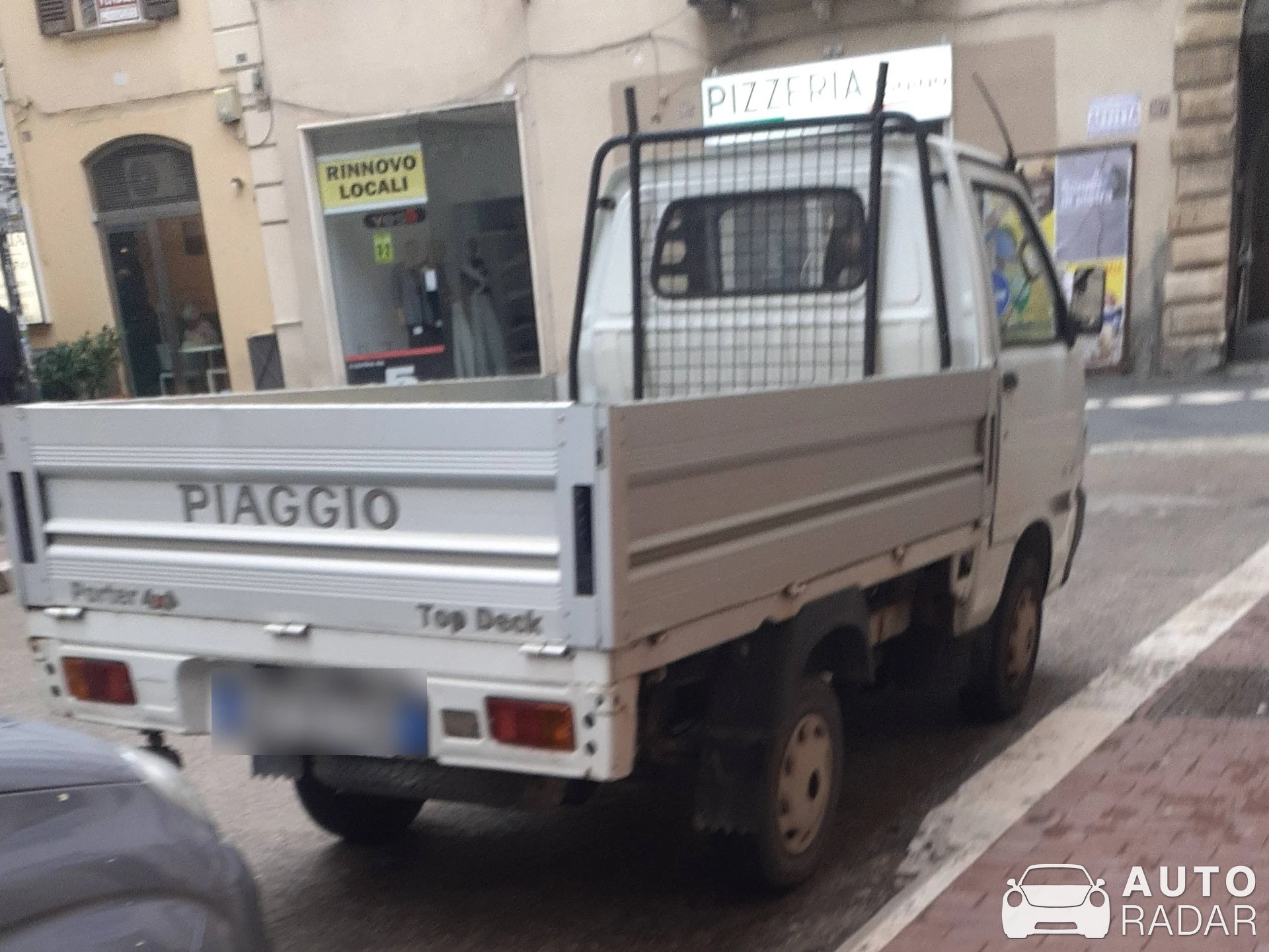 Piaggio Ape spotted in L'Aquila