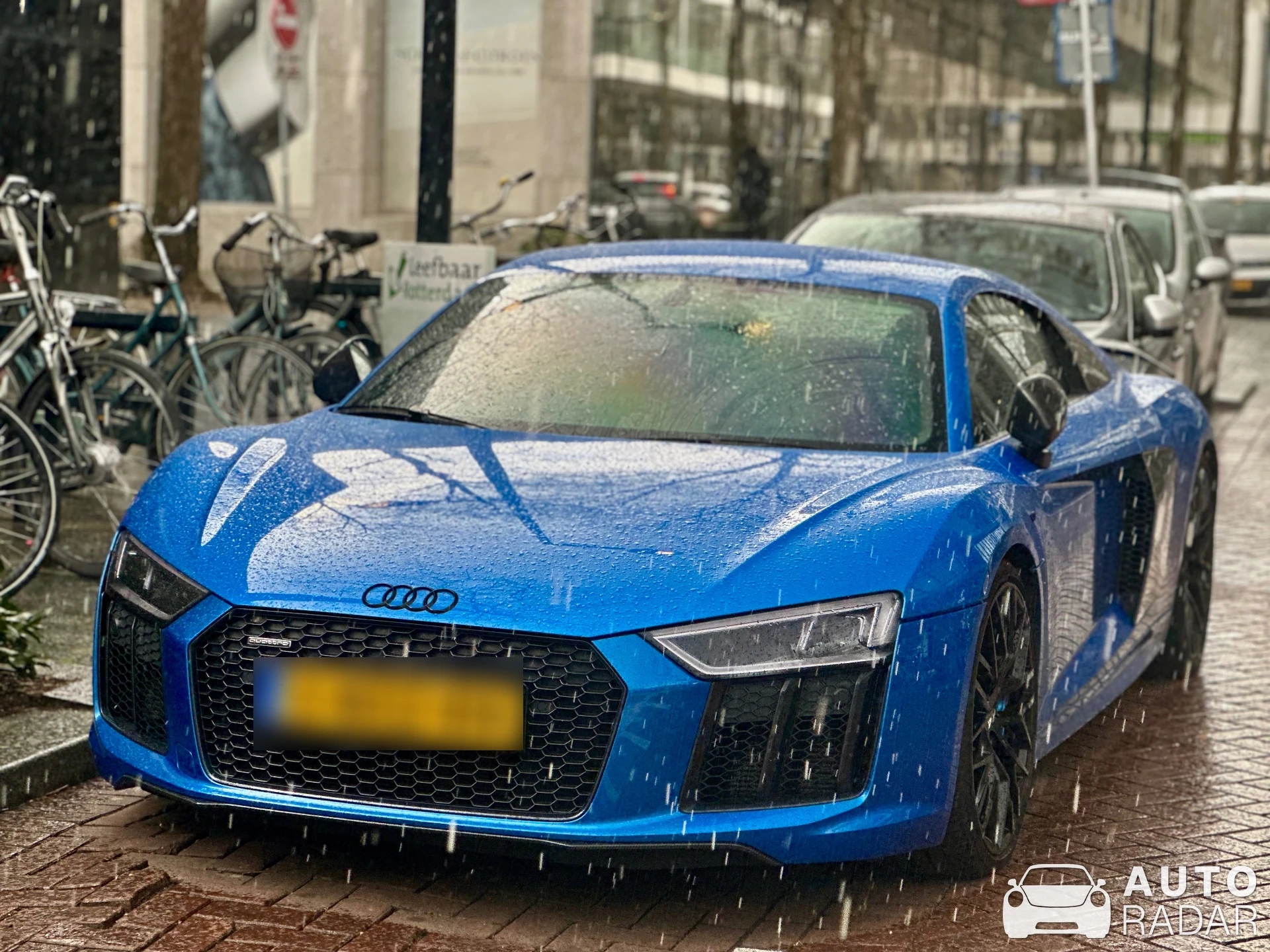 Audi R8 V10 Plus spotted in Rotterdam