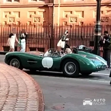 Aston Martin DBR2 spotted in London
