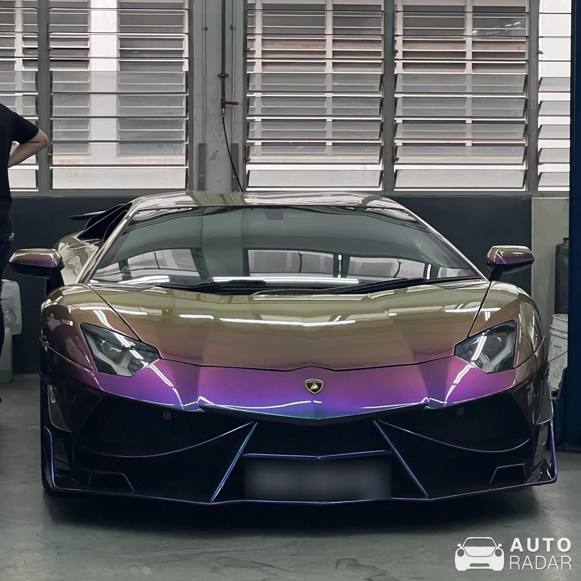 Lamborghini Aventador LP700-4 DMC Spezial Version spotted in Singapore