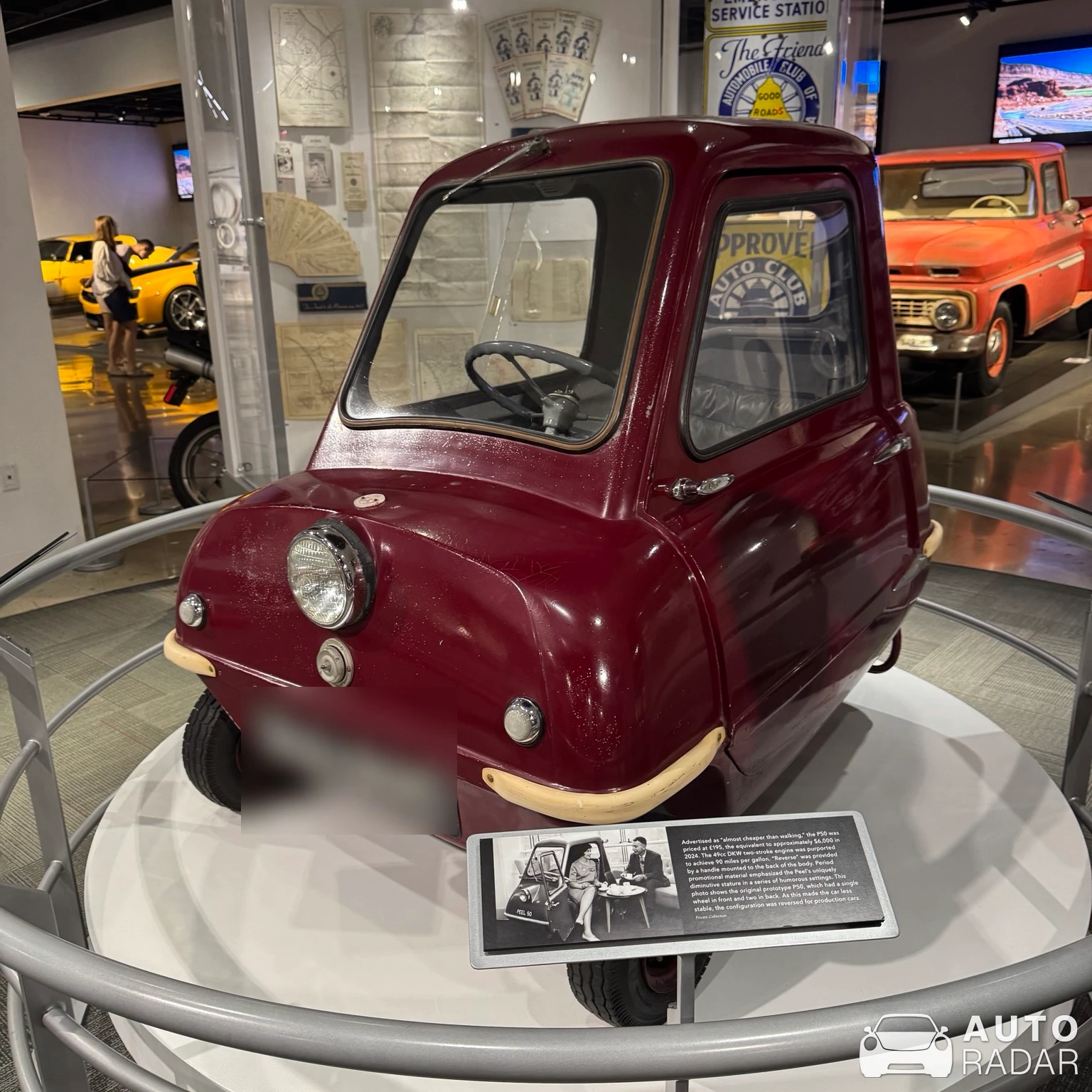 Peel P50 spotted in Los Angeles, Соединенные Штаты Америки