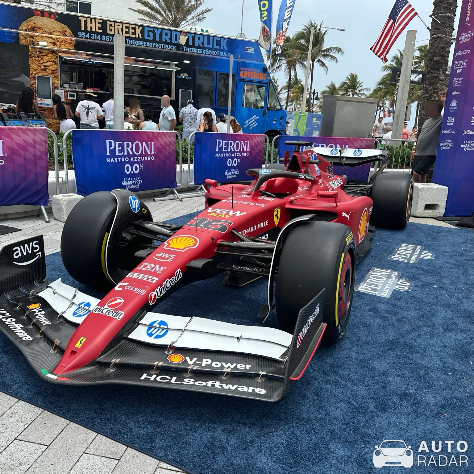 Ferrari Scuderia SF24 spotted in Fort Lauderdale