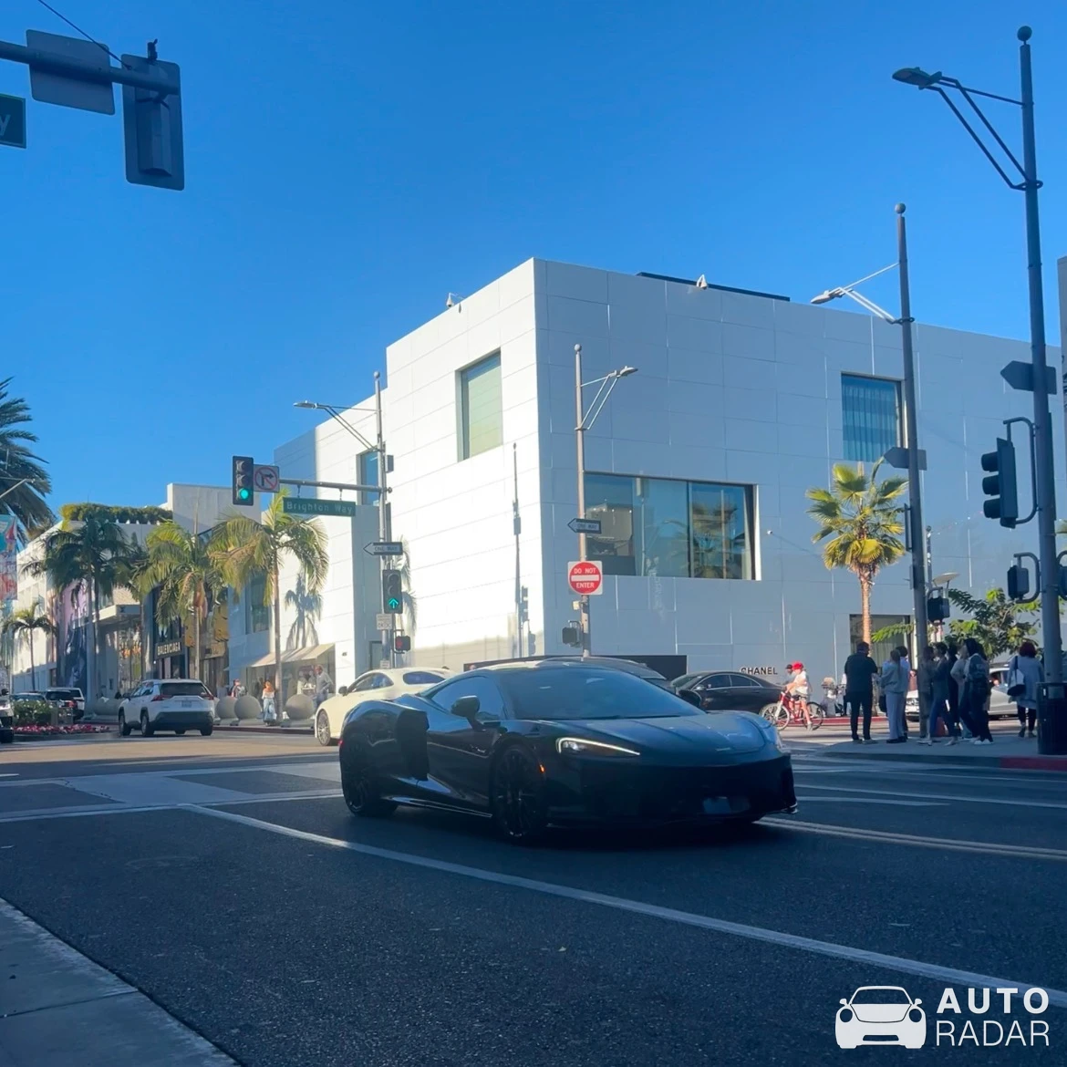 McLaren GT spotted in Beverly Hills, United States