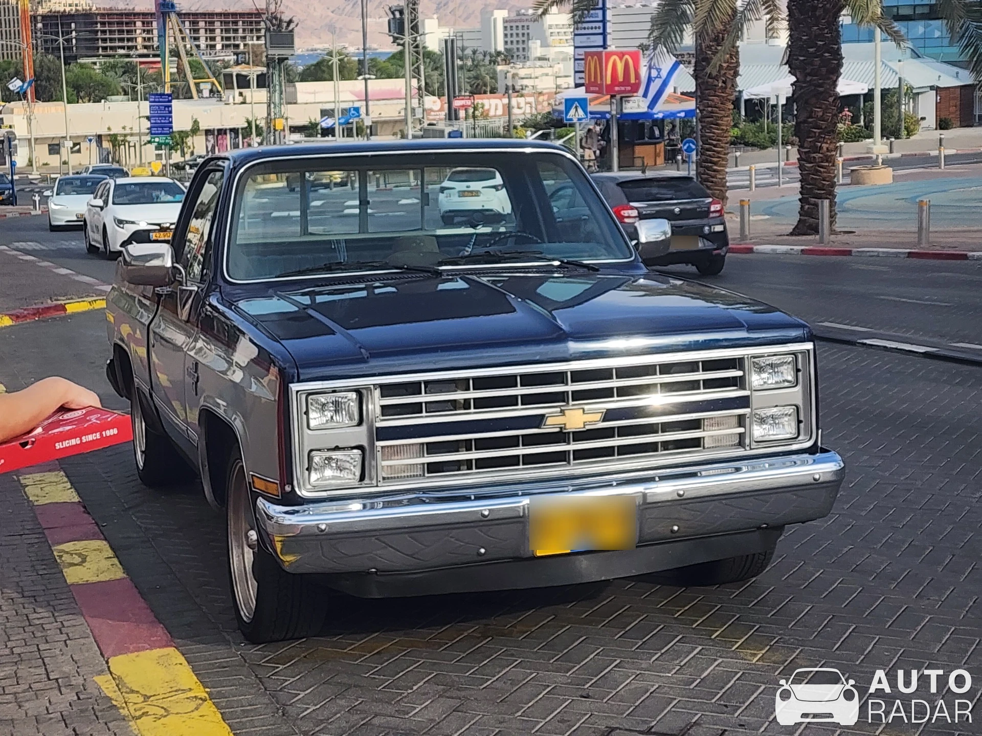 Chevrolet Silverado spotted in Eilat