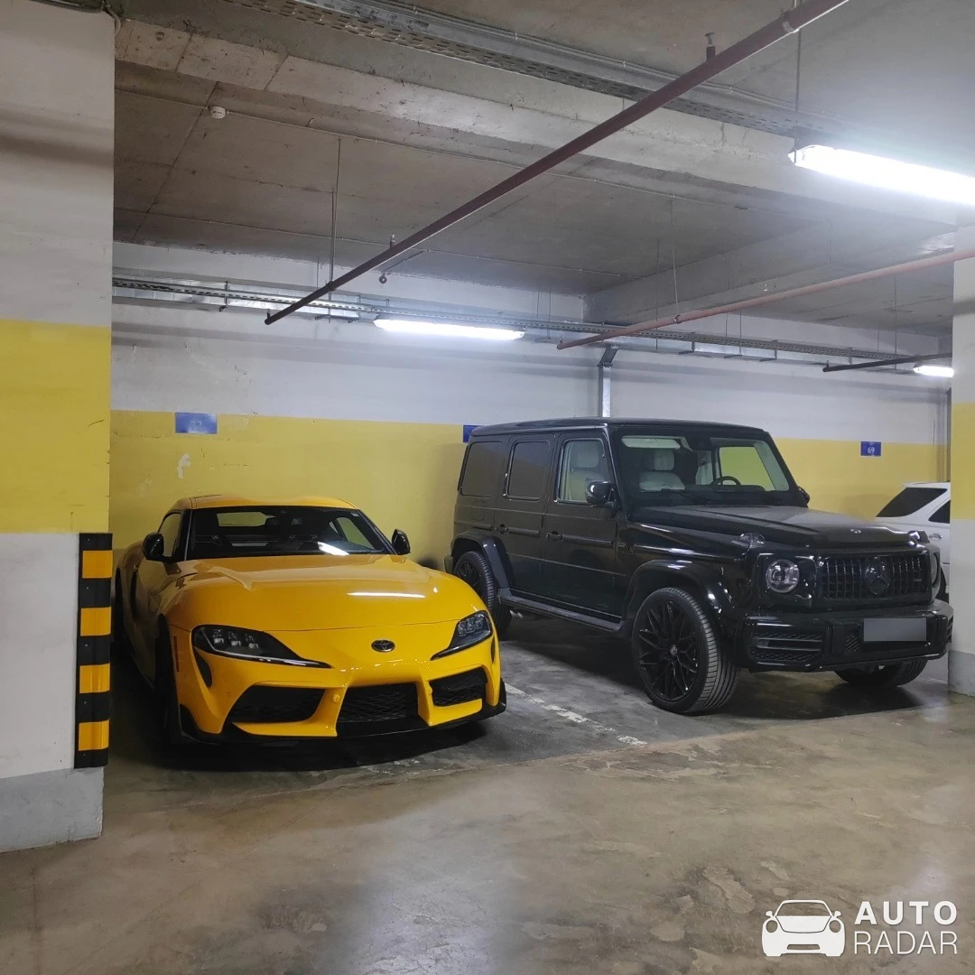Toyota GR Supra A90 spotted in Astana, Kazakhstan