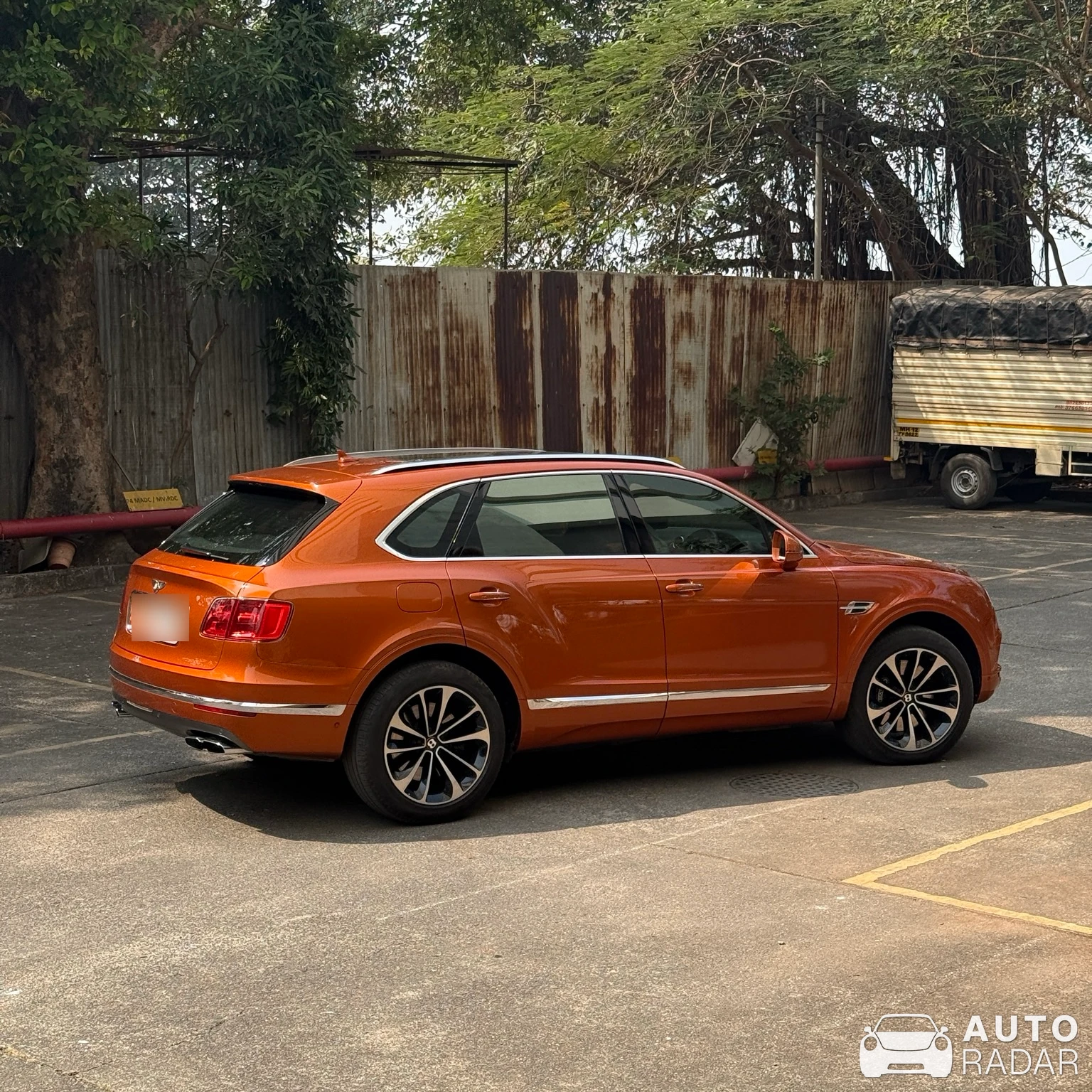Bentley Bentayga spotted in Mumbai, India