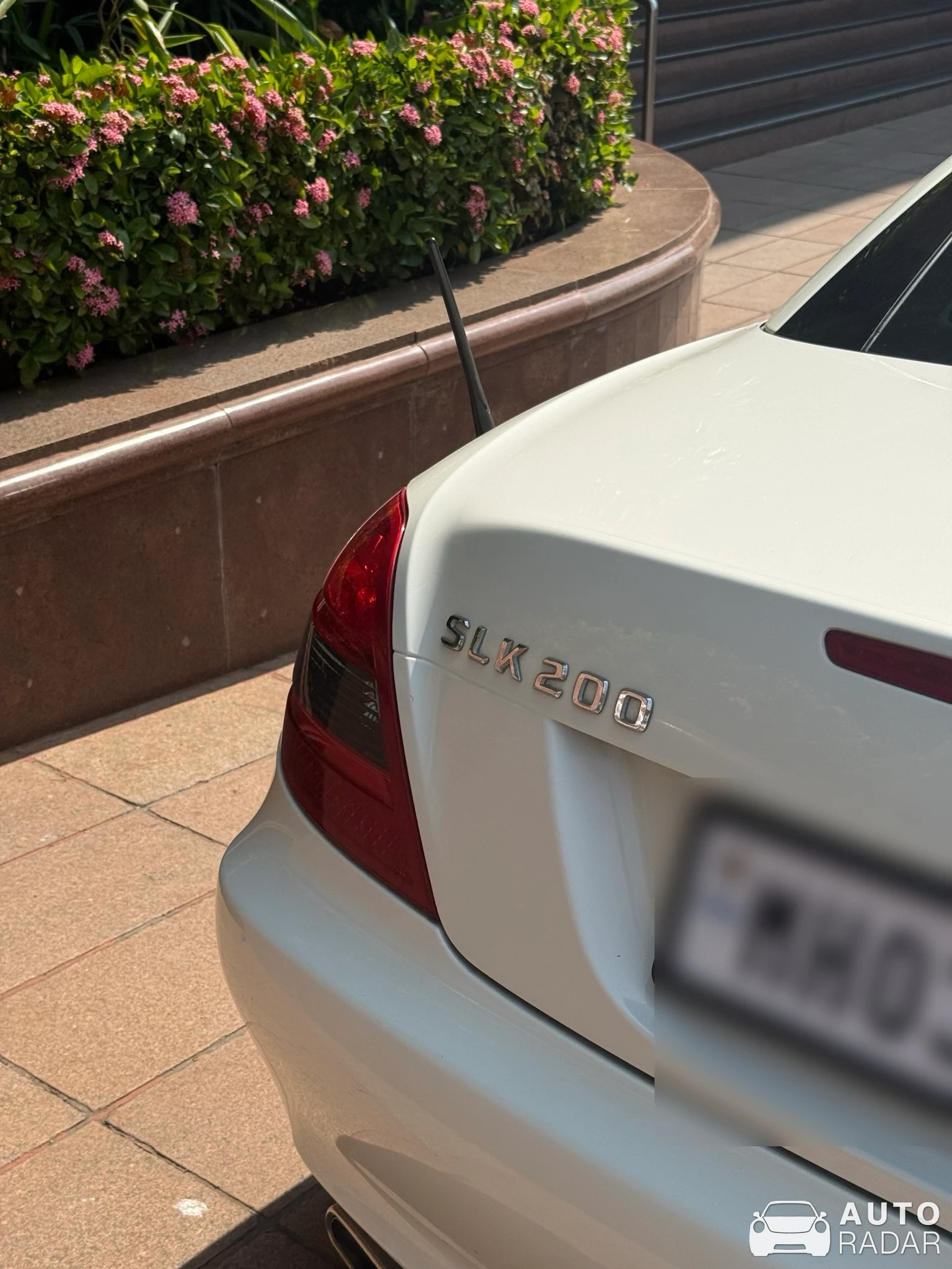Mercedes-Benz SLK 200K spotted in Mumbai