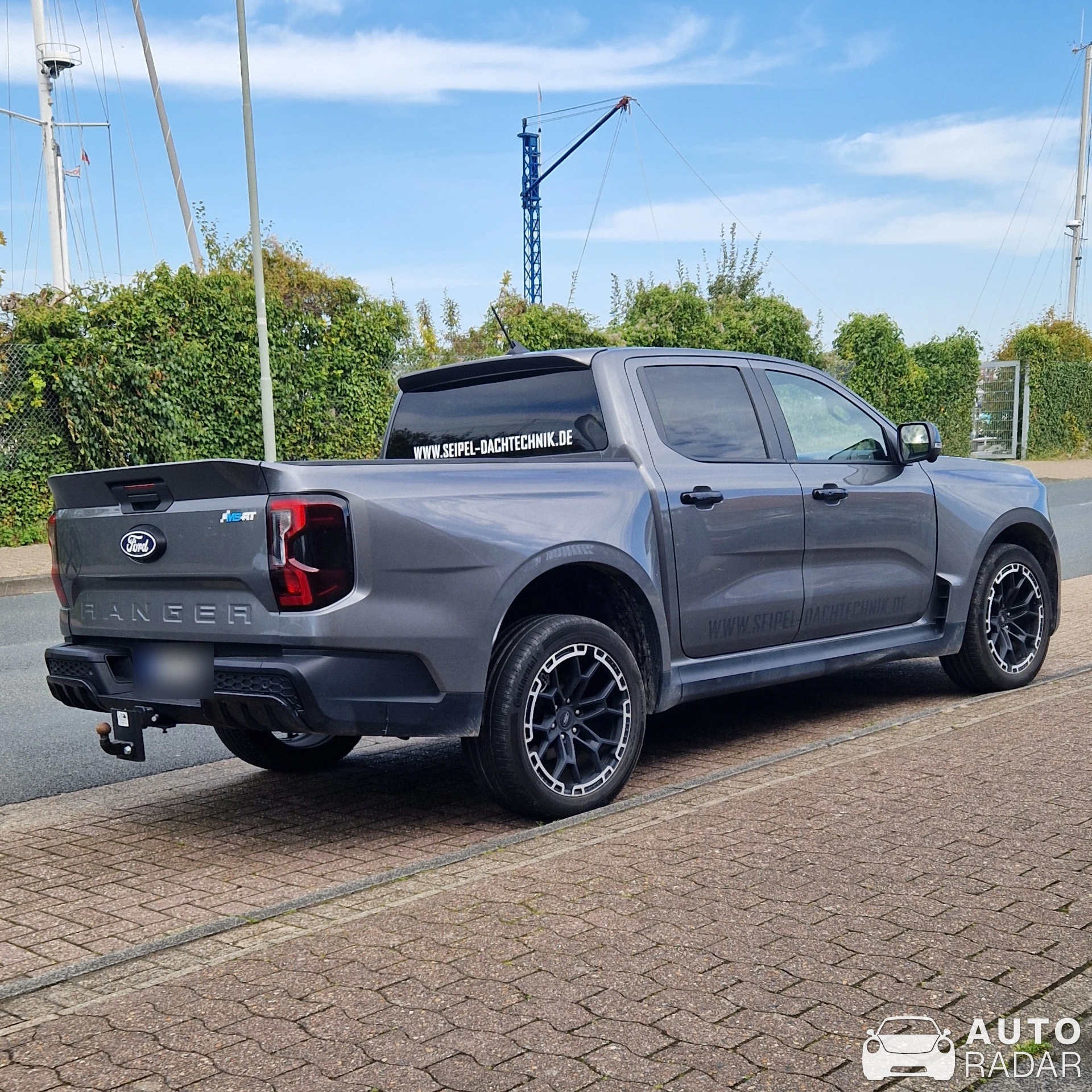 Ford Ranger MS-RT spotted in Wilhelmshaven, Germany