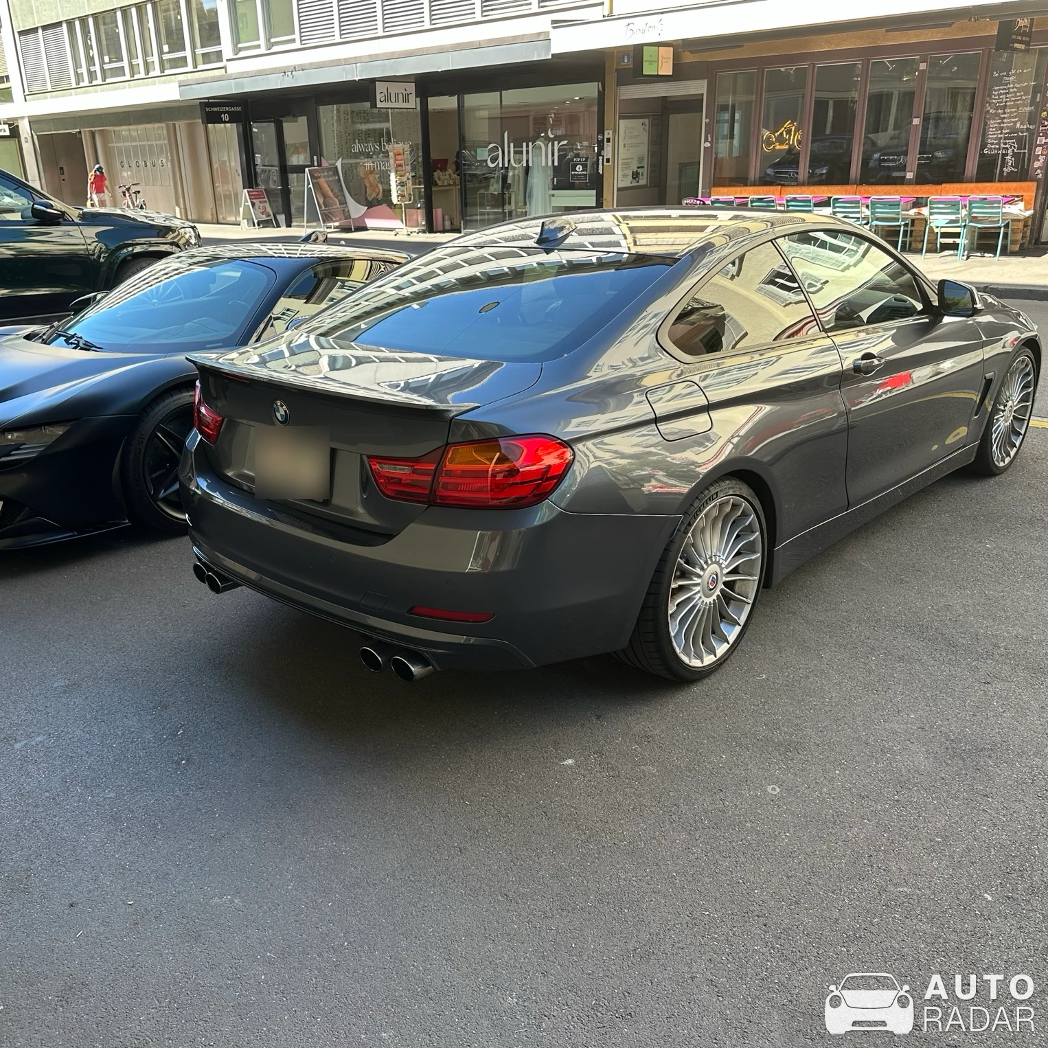 Alpina B4 spotted in Zürich