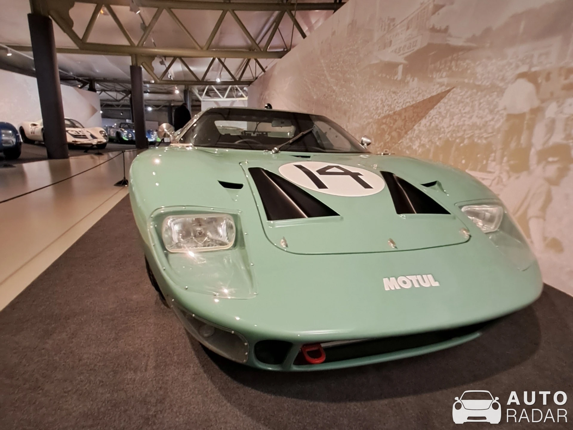 Ford GT40 spotted in Le Mans, France