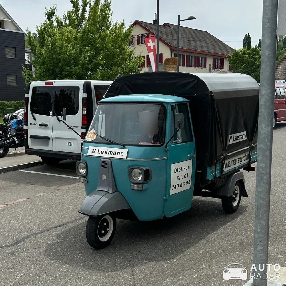 Piaggio Ape spotted in Rudolfstetten-Friedlisberg