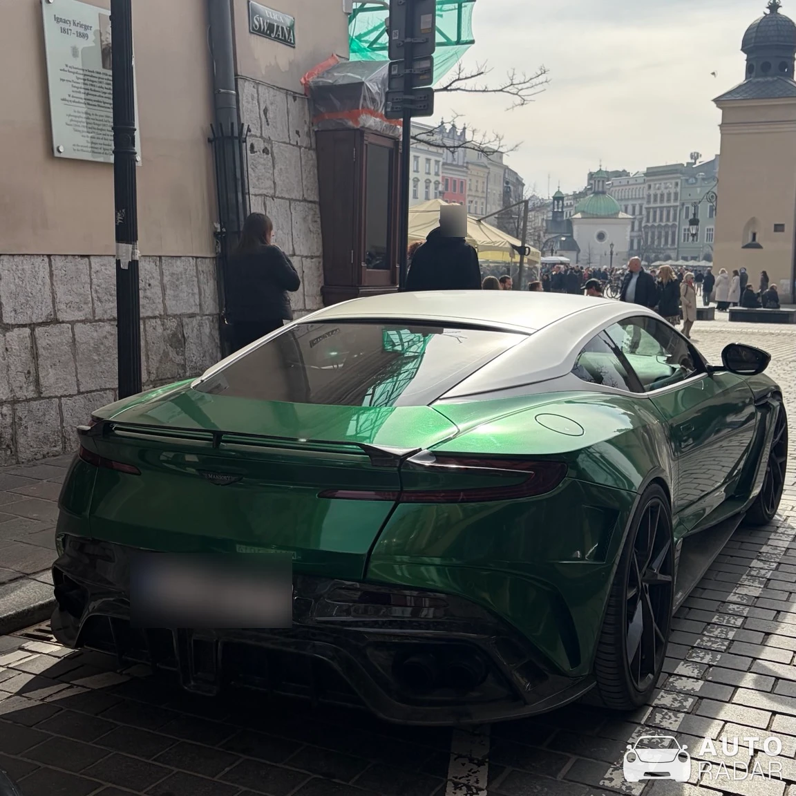 Aston Martin DB 11 Mansory Cyrus spotted in Kraków