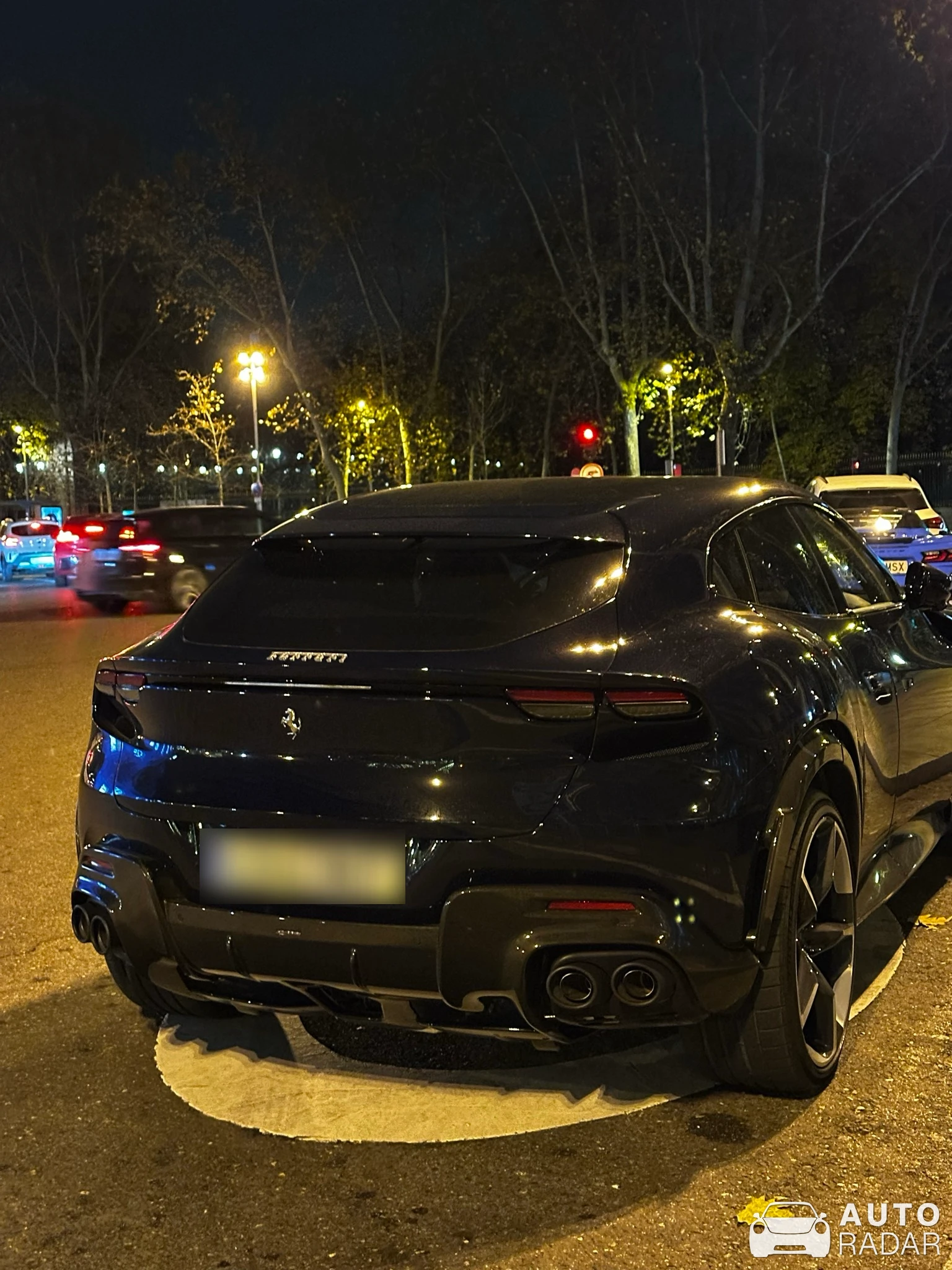 Ferrari Purosangue spotted in Madrid, España