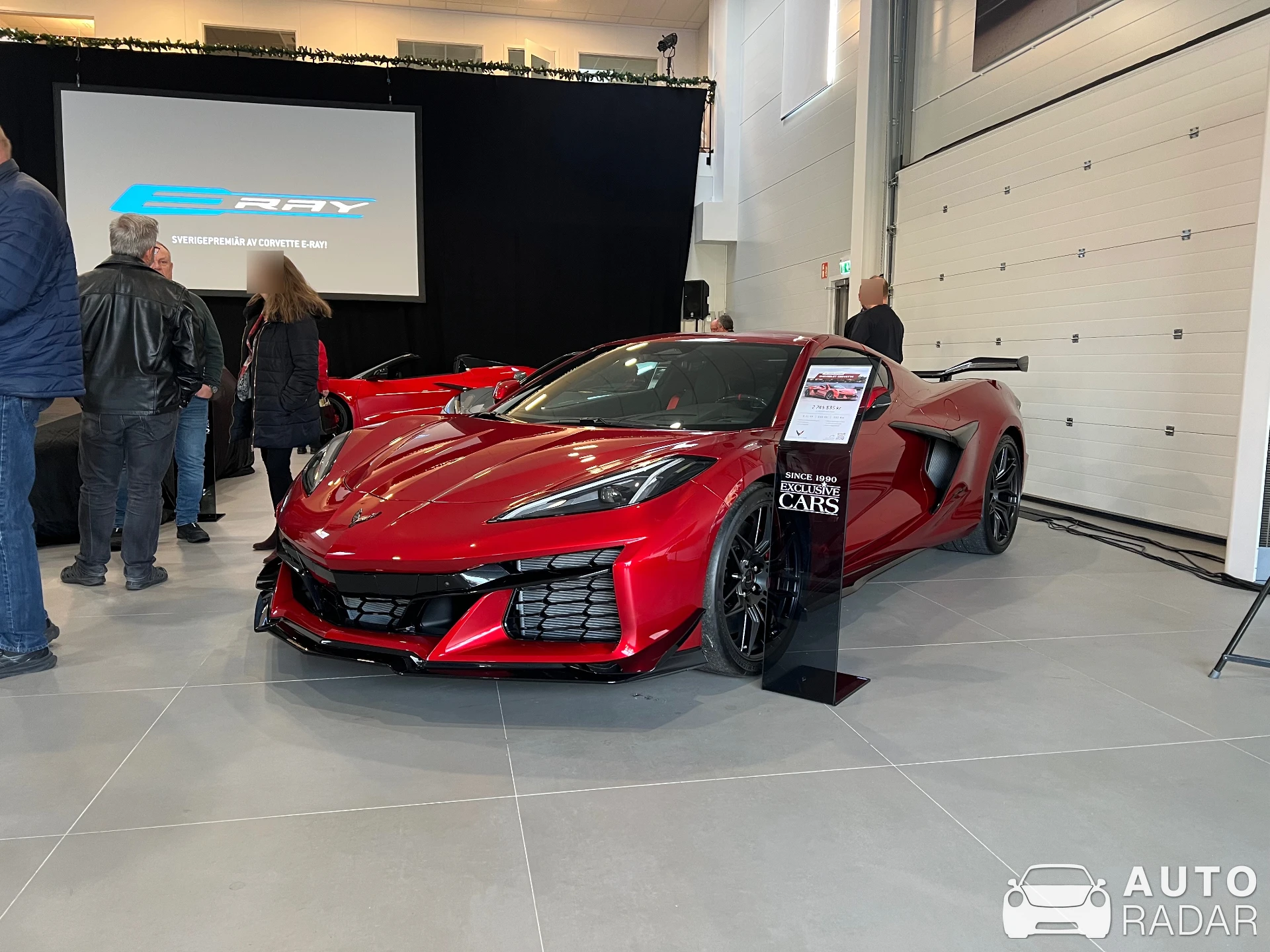 Chevrolet Corvette C8 Z06 Z07 Package spotted in Hägersten-Liljeholmen, Sweden