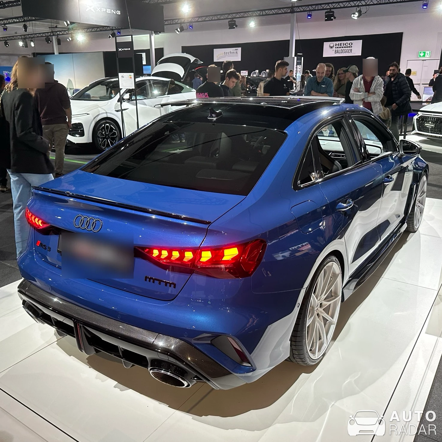 Audi MTM RS3 Sedan 8V spotted in Zürich