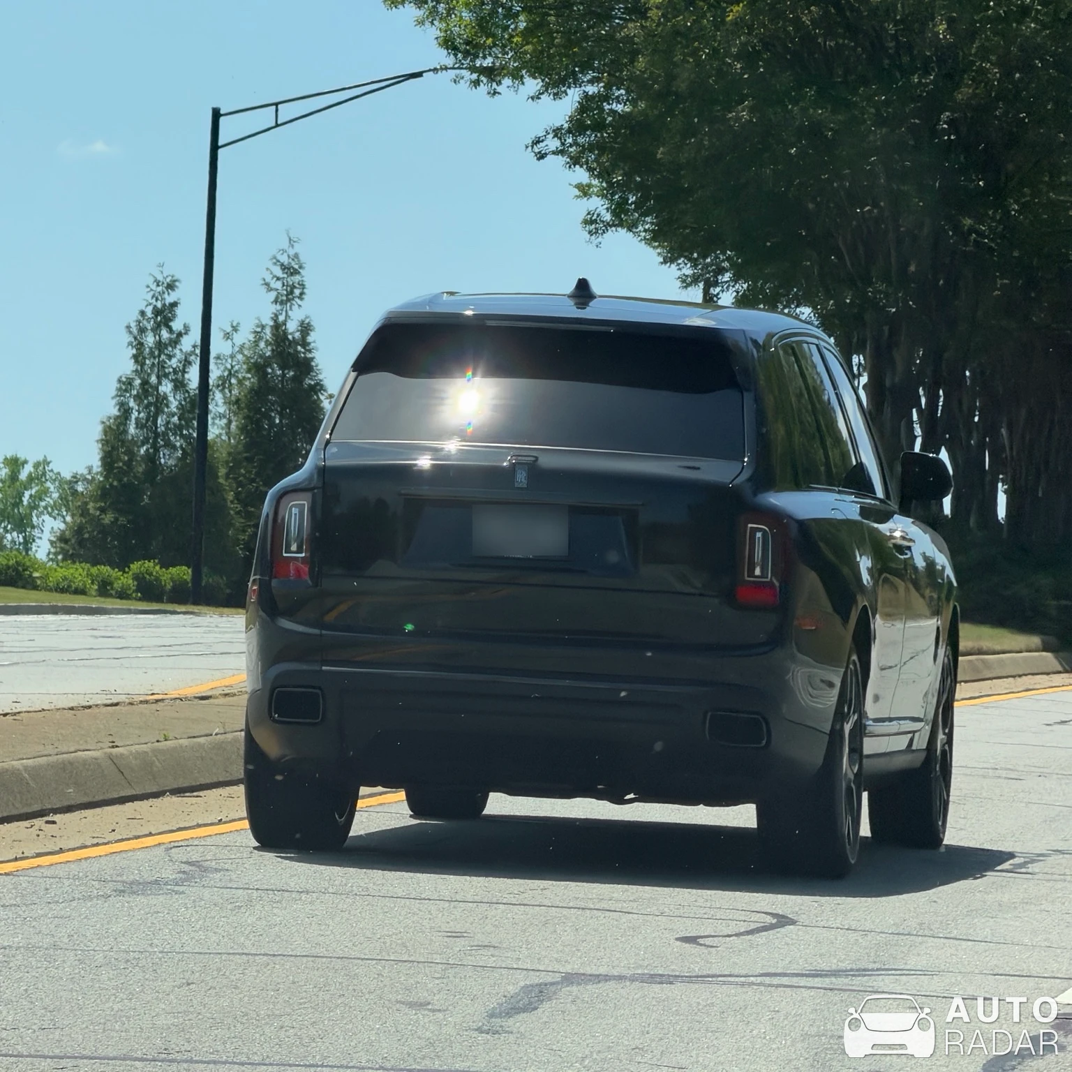 Rolls-Royce Cullinan Black Badge spotted in Buford