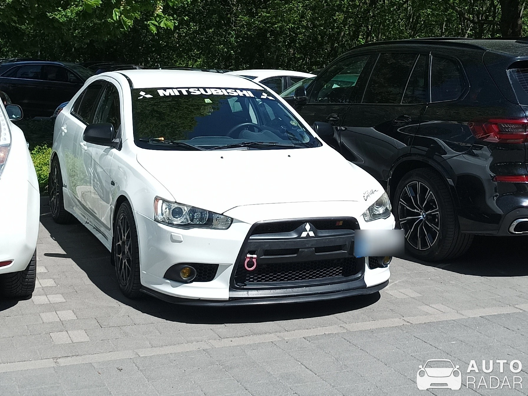 Mitsubishi Lancer Evolution X Ralliart spotted in Budapest, Hungary