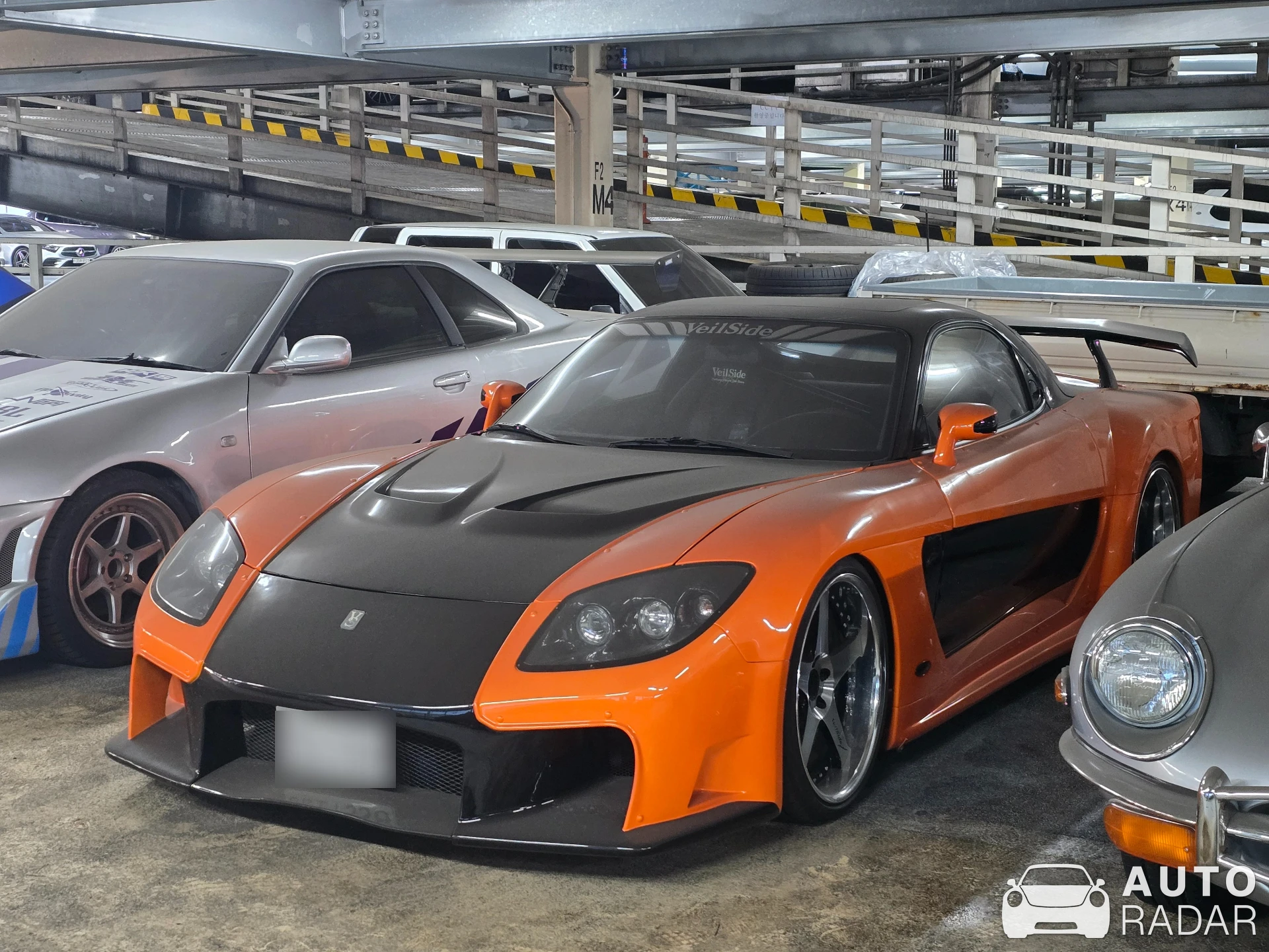 Mazda RX-7 FD3S Veilside Fortune spotted in Seocho District, South Korea