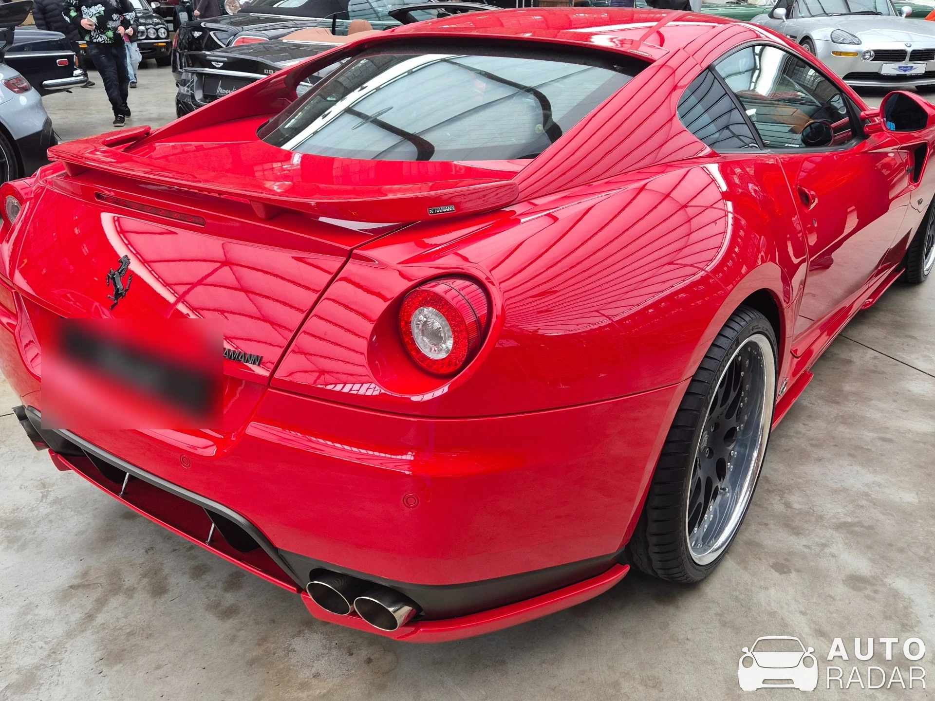 Ferrari 599 GTB Fiorano Hamann spotted in Düsseldorf