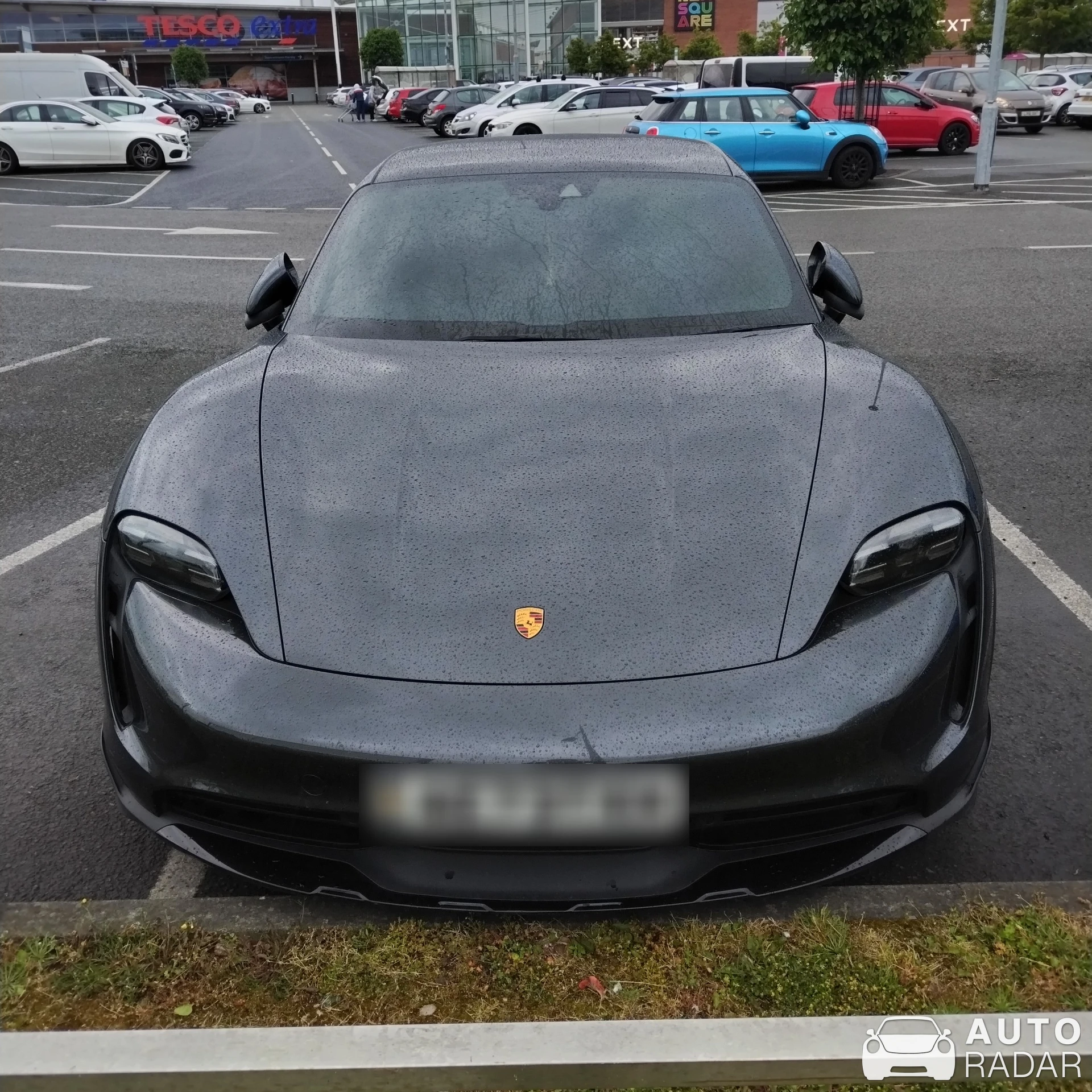 Porsche Taycan 4S spotted in West Midlands, United Kingdom