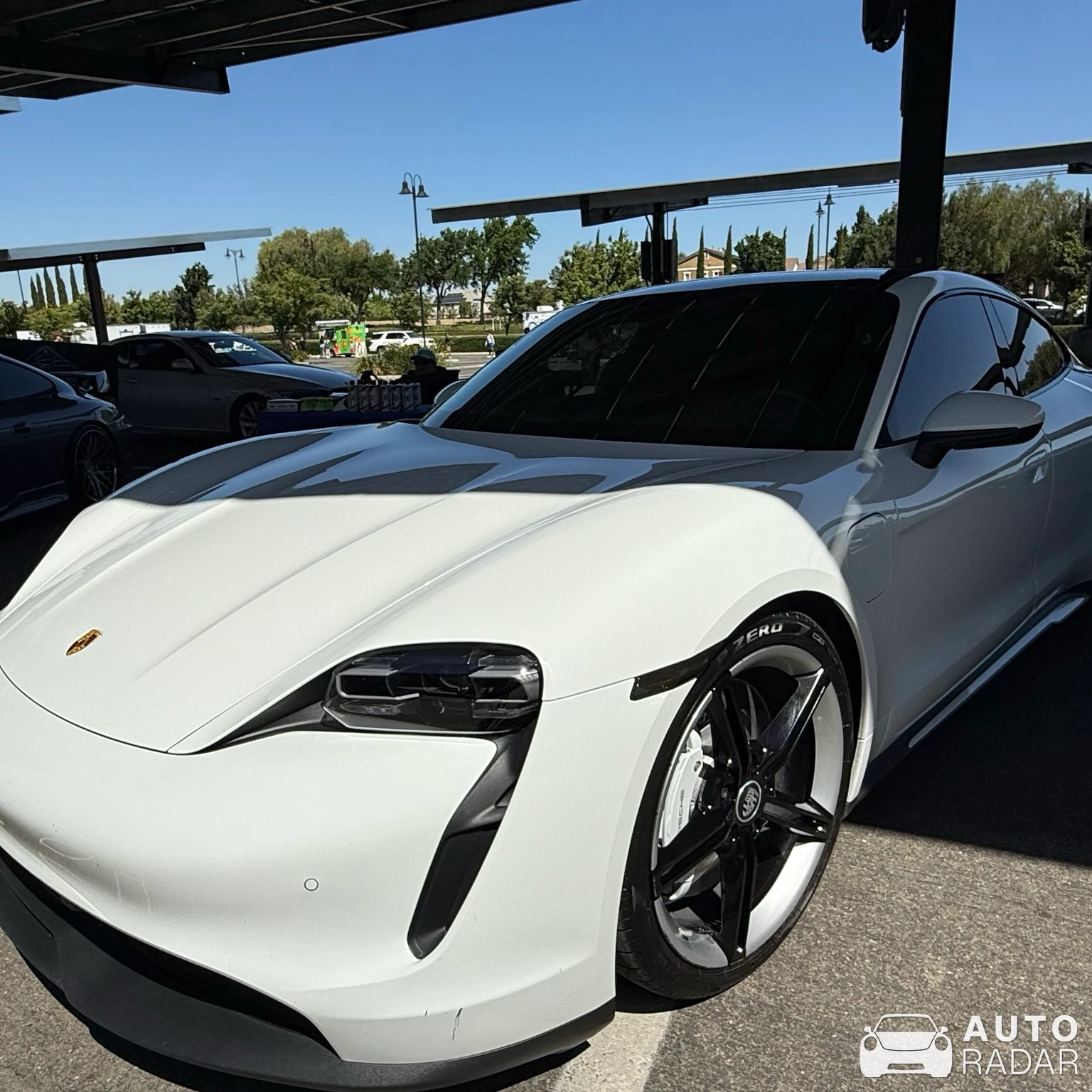 Porsche Taycan spotted in Fremont