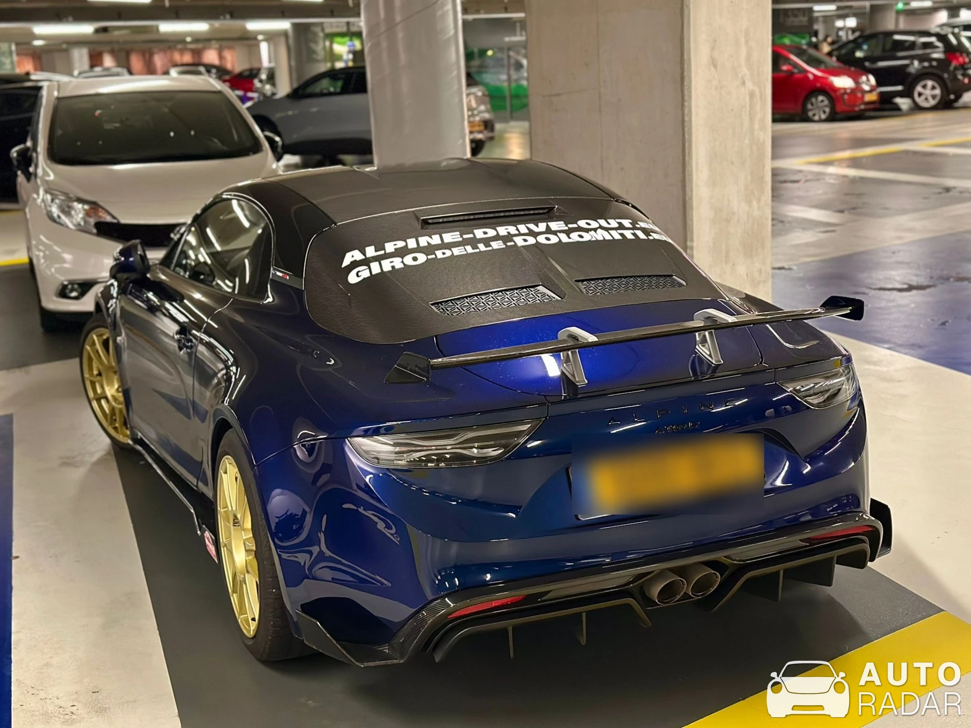 Alpine A110 R Ultime spotted in Rotterdam