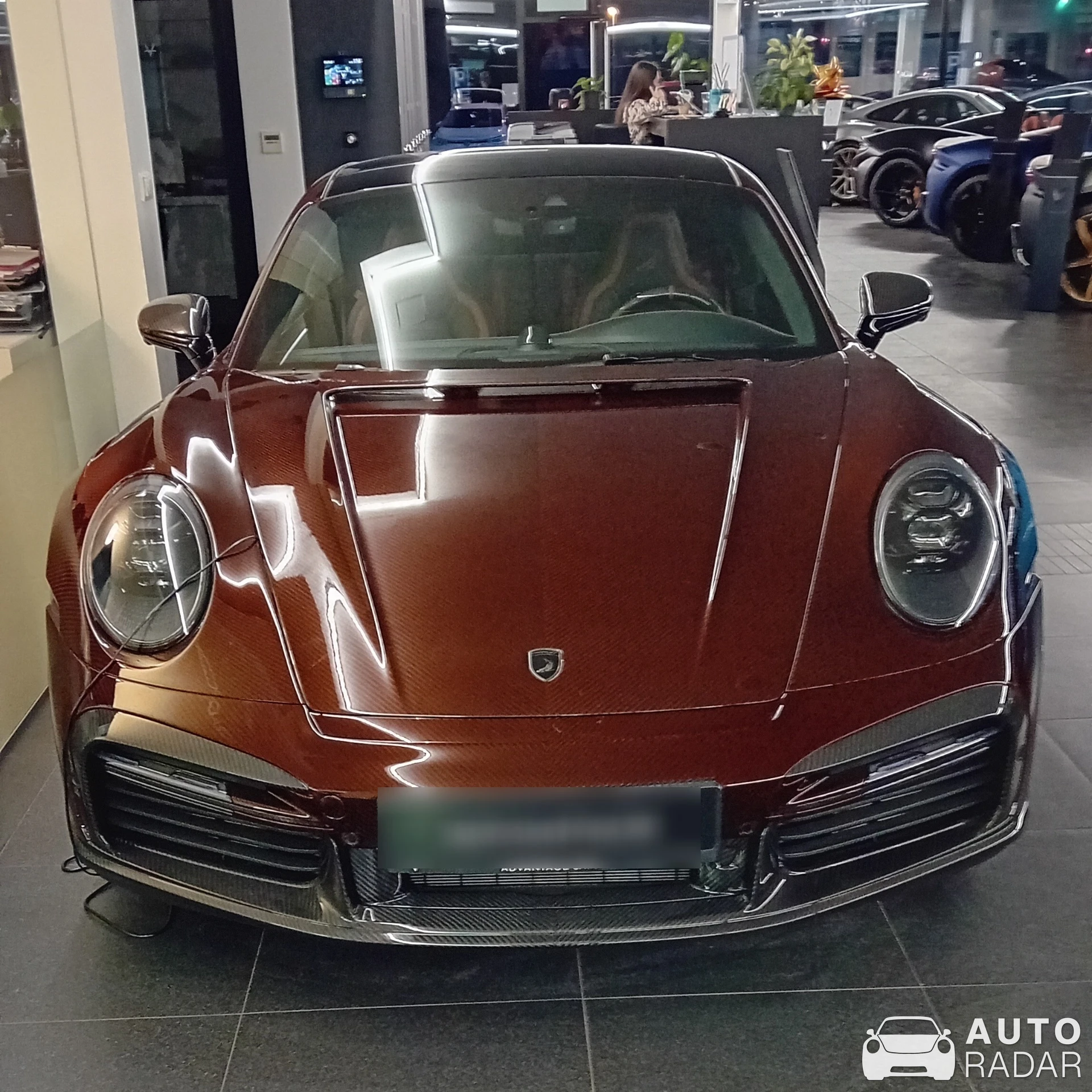 Porsche TopCar 992 Turbo S Stinger GTR Carbon Edition spotted in Praha