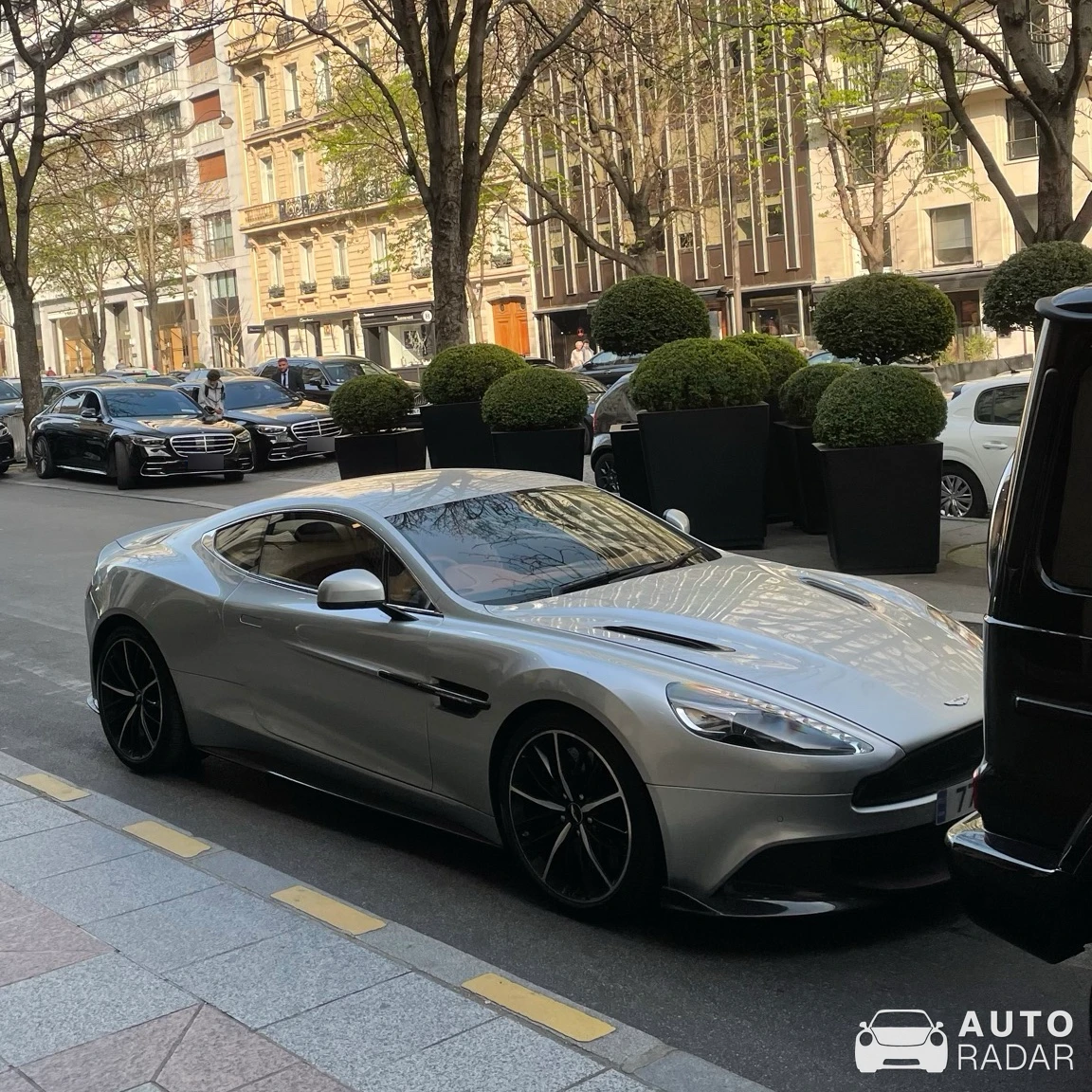 Aston Martin Vanquish S Ultimate Edition spotted in Paris