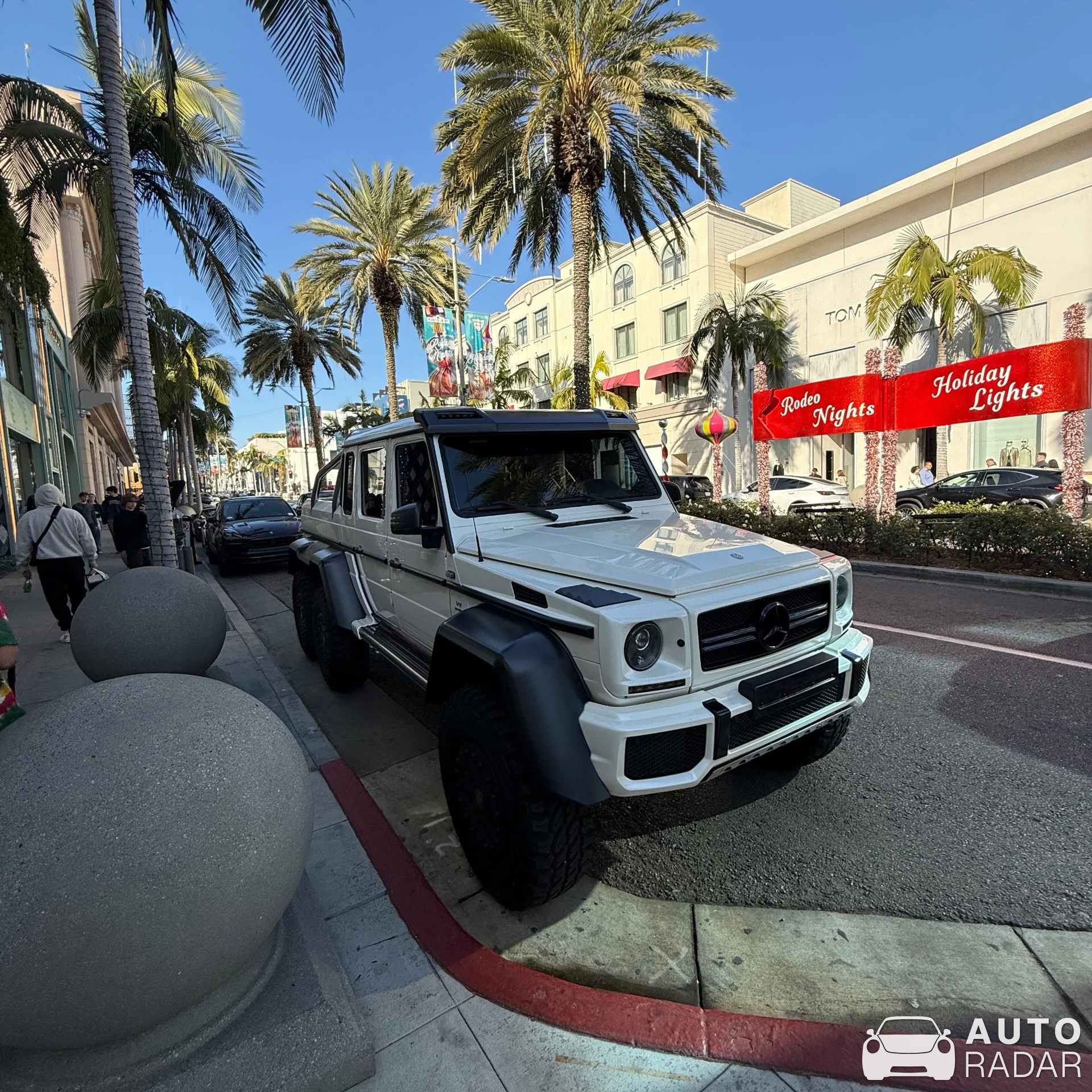 Mercedes-Benz G 63 AMG 6x6 spotted in Beverly Hills, United States