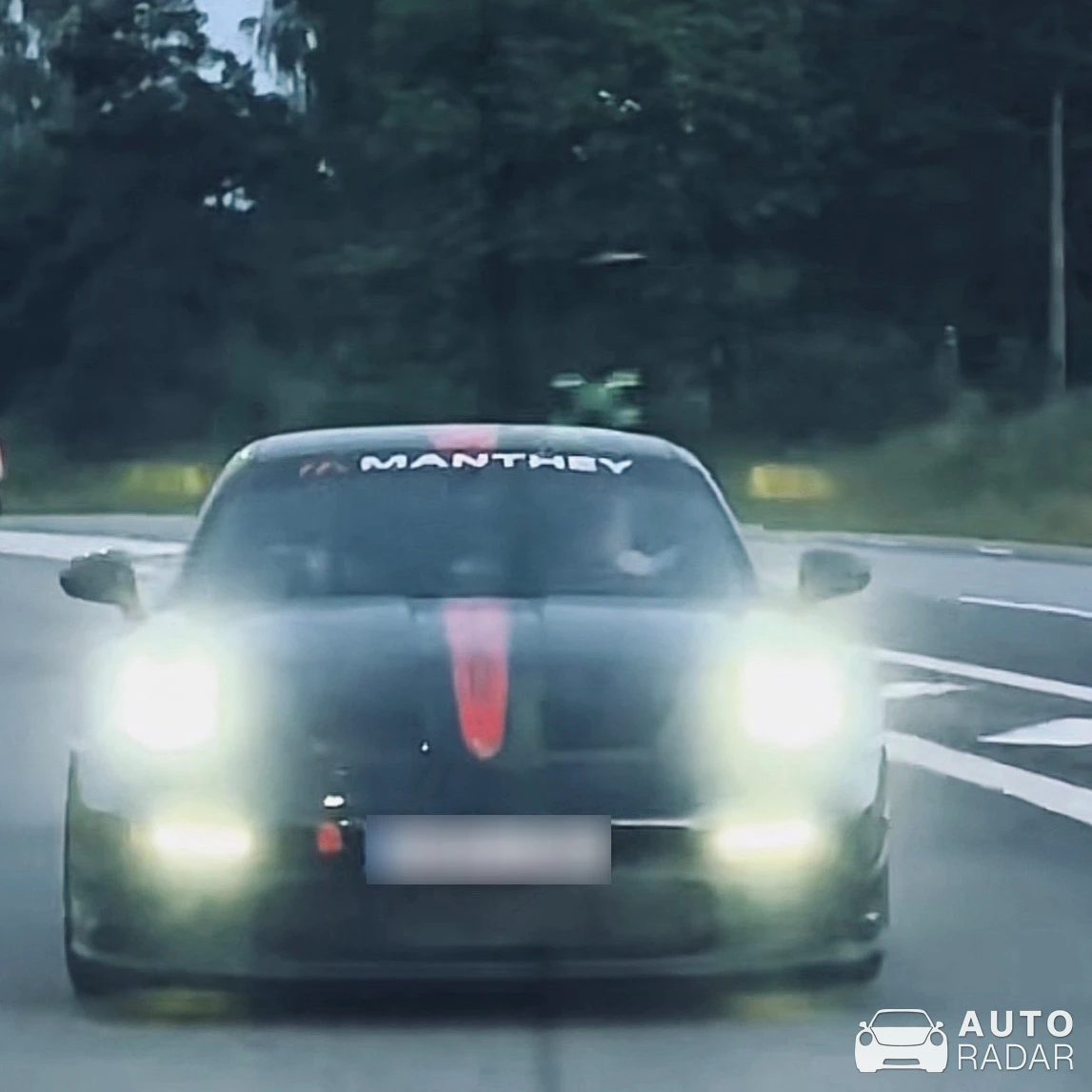 Porsche 991 GT3 RS MkII MR spotted