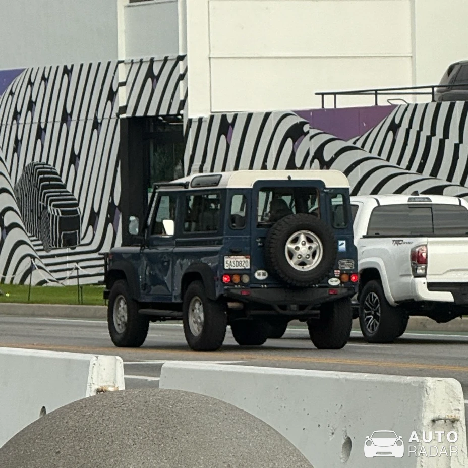 Land Rover Defender 90 spotted in Beverly Hills, United States