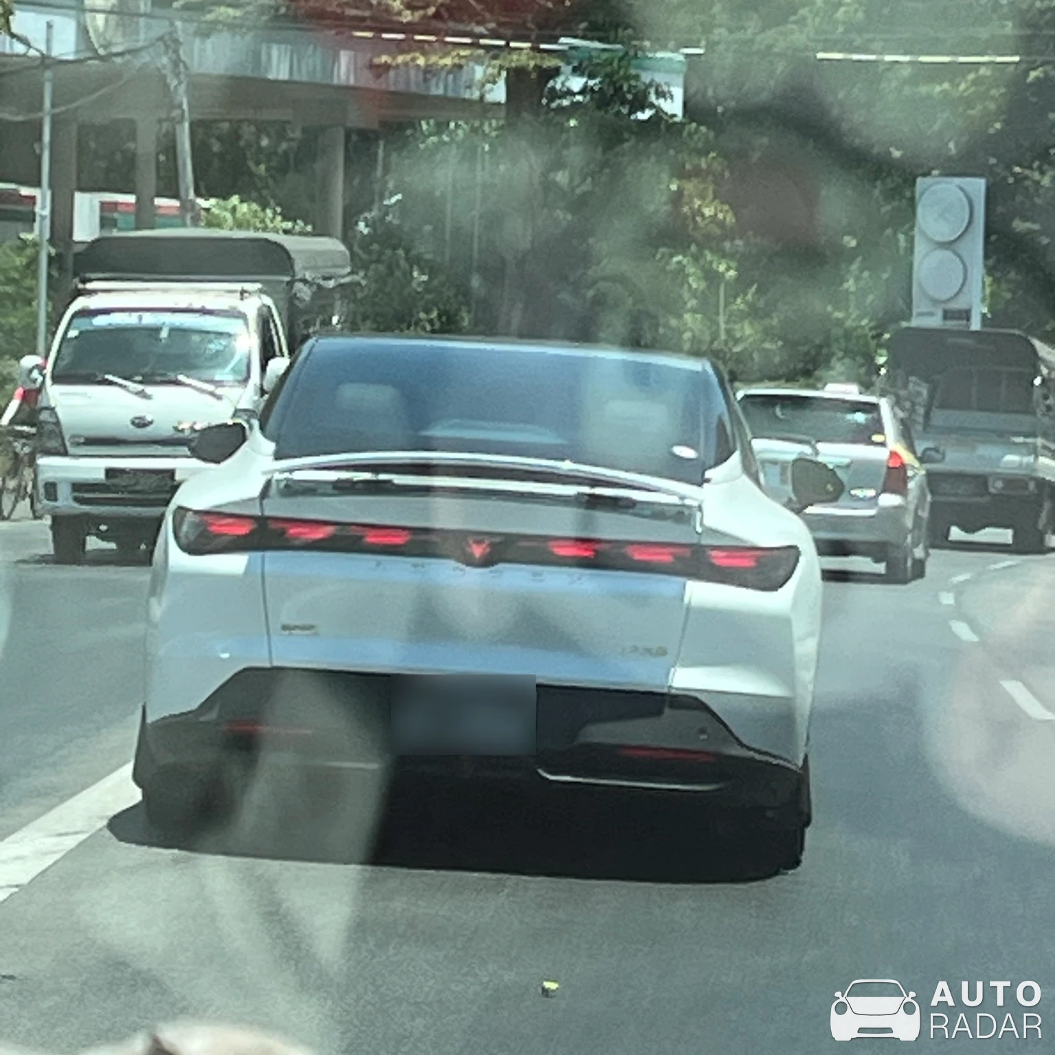 CUPRA Tavascan spotted in Yangon