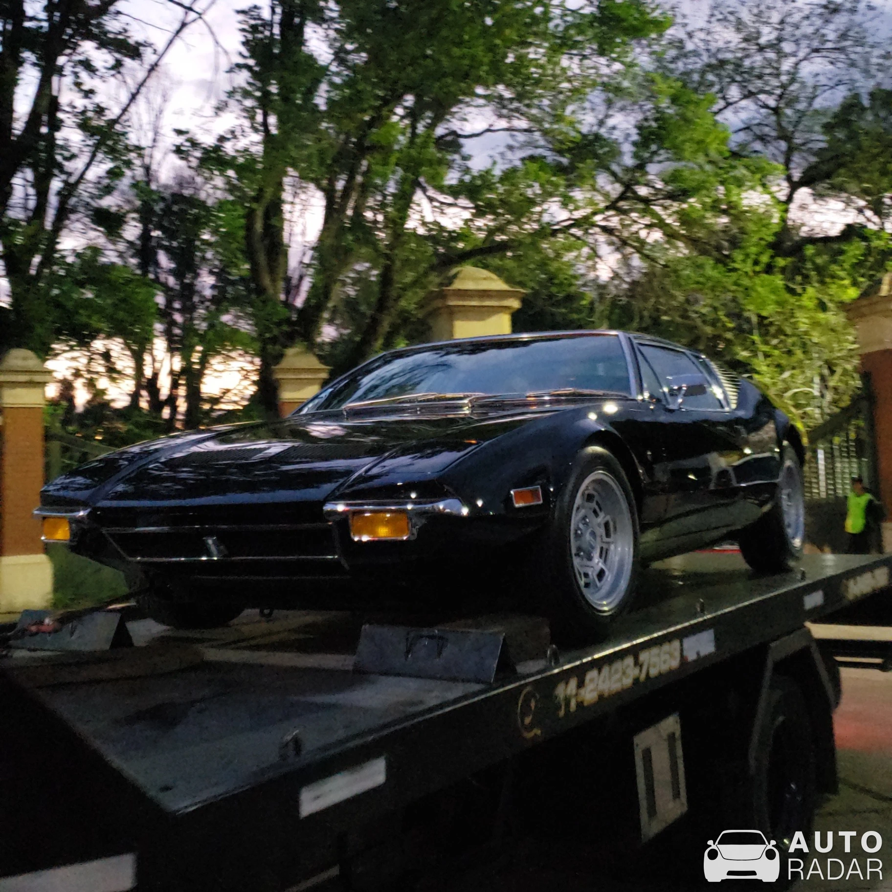 De Tomaso Pantera spotted in San Isidro, Argentina