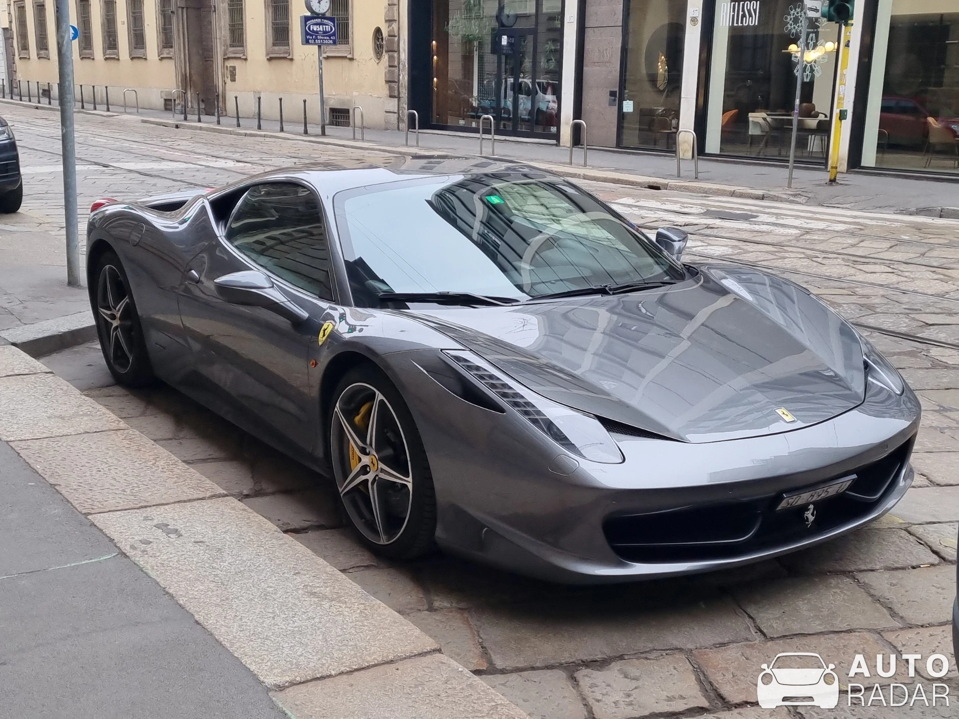 Ferrari 458 Italia spotted in Milano, Italia