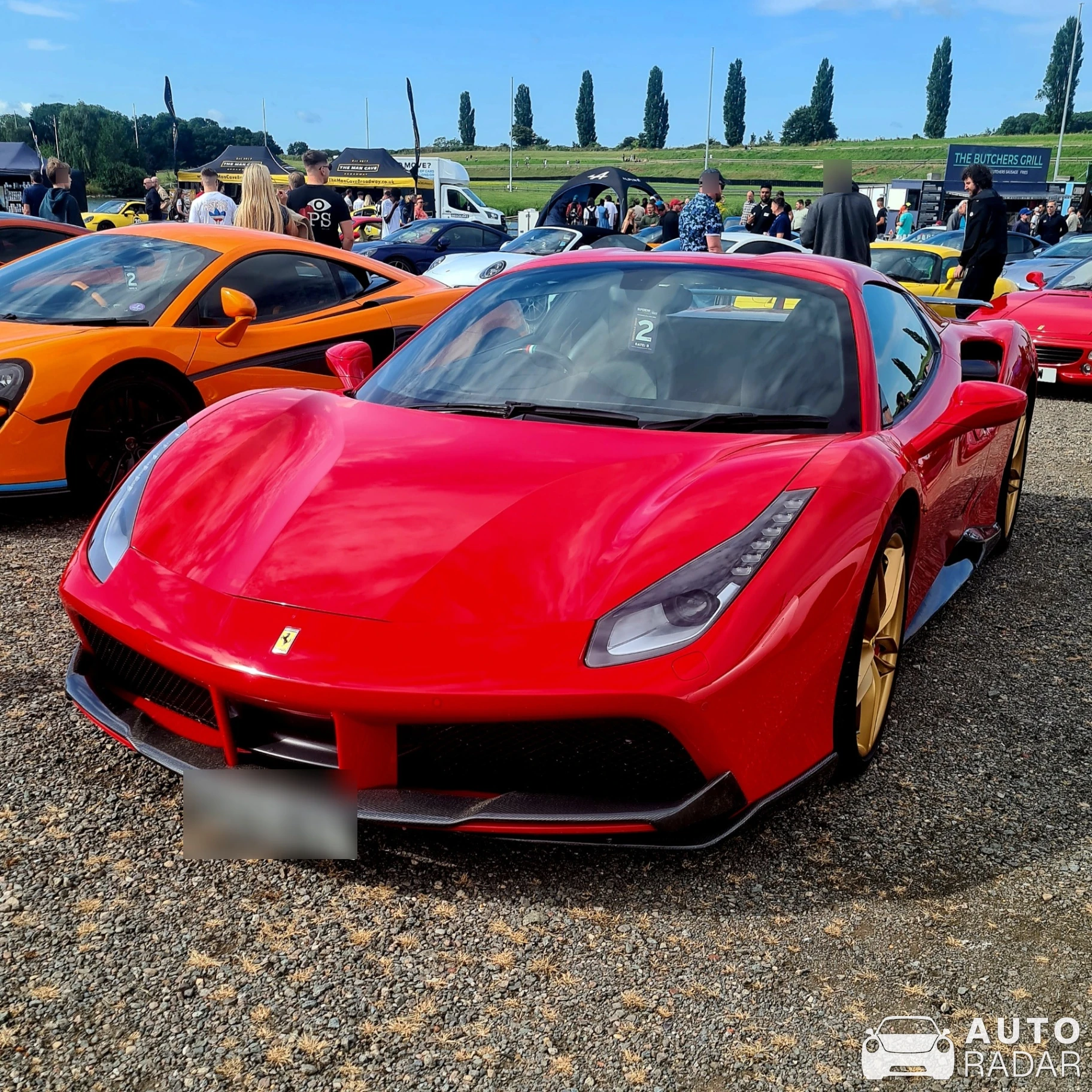 Ferrari 488 GTB spotted in Leicestershire, United Kingdom