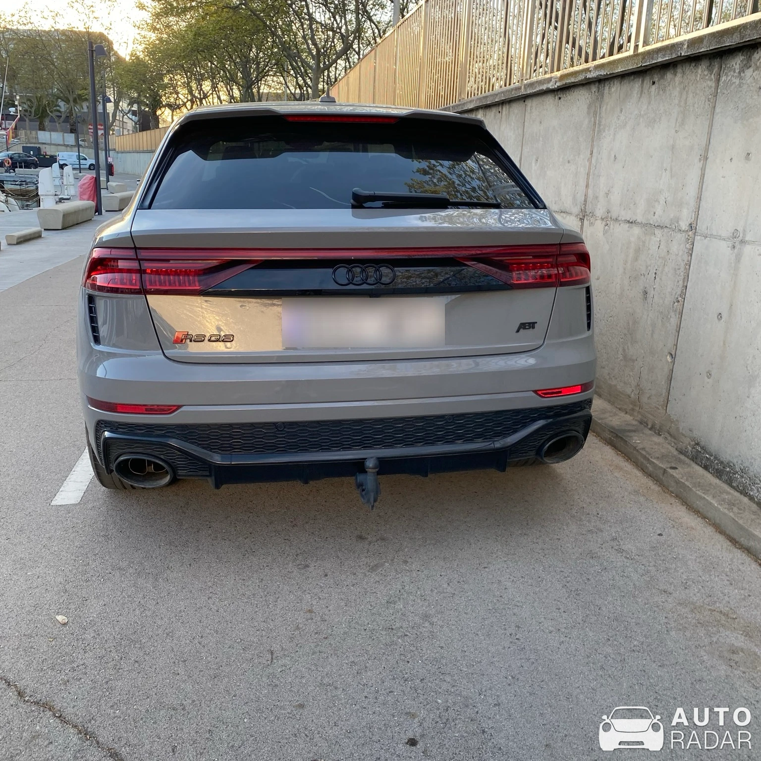 Audi ABT RS Q8 spotted in Palafrugell
