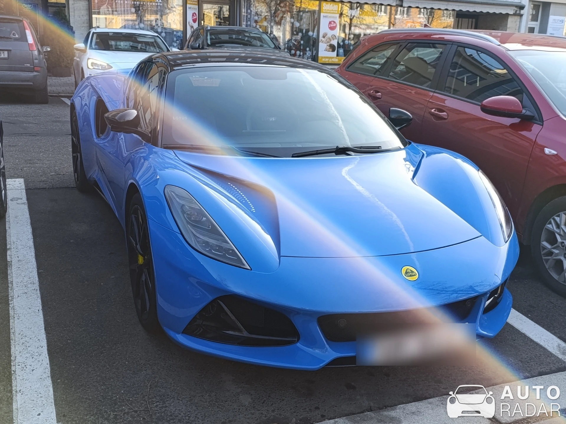 Lotus Emira V6 First Edition spotted in Kroměříž, Česko