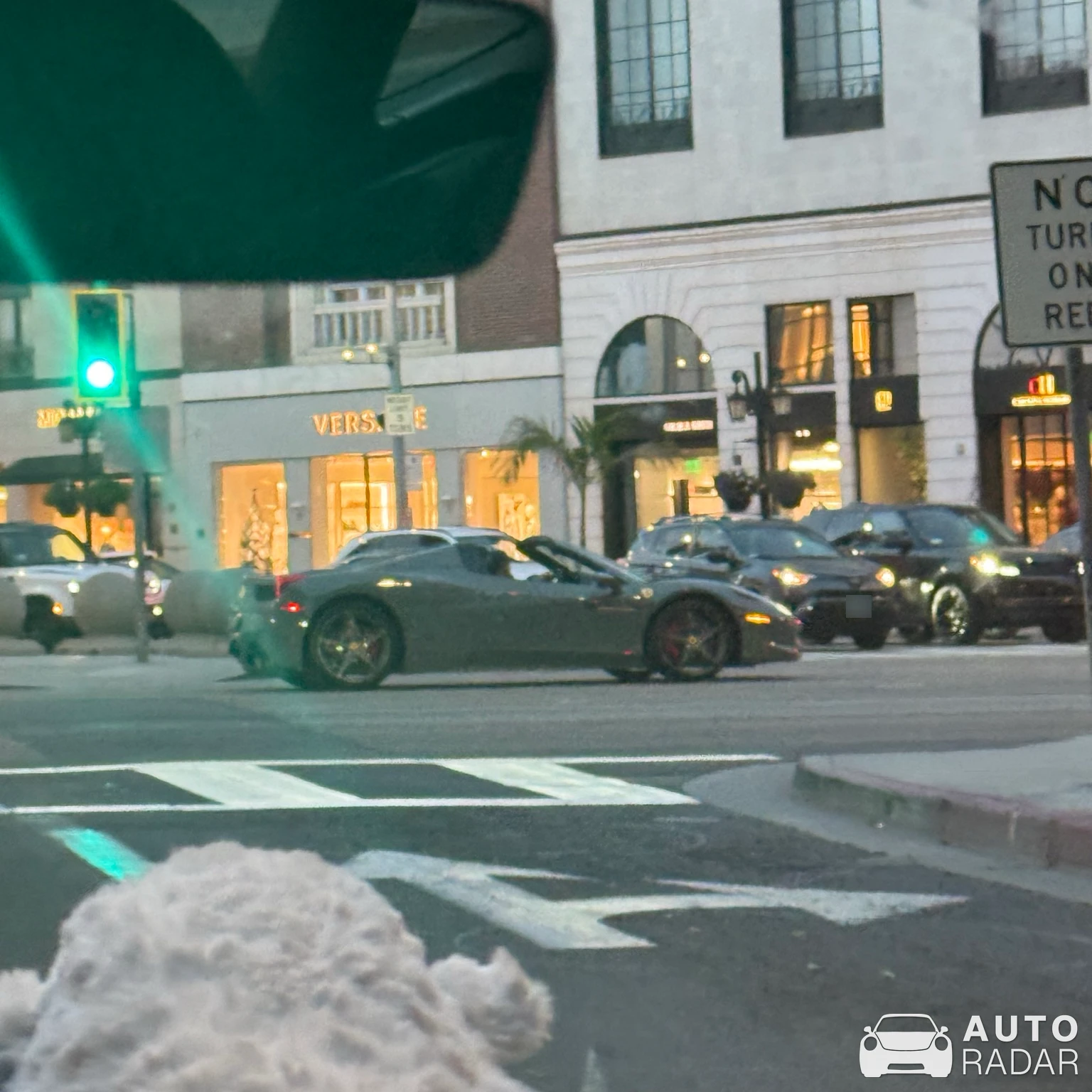 Ferrari 458 Spider spotted in Beverly Hills, United States
