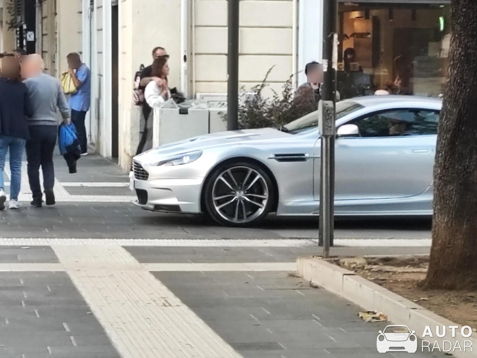 Aston Martin DBS spotted in Bari, Italia