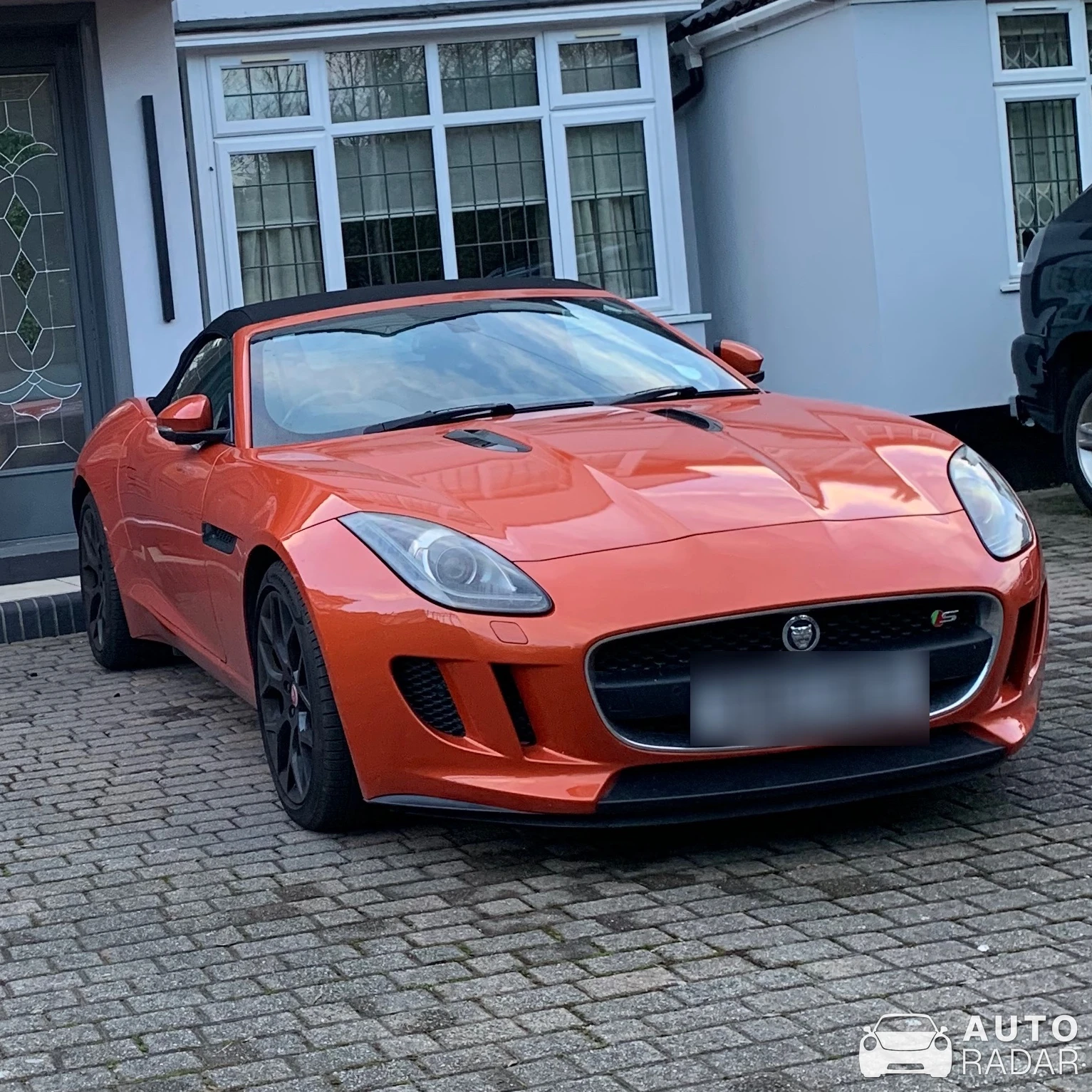 Jaguar F-Type S V8 Convertible spotted in Grays