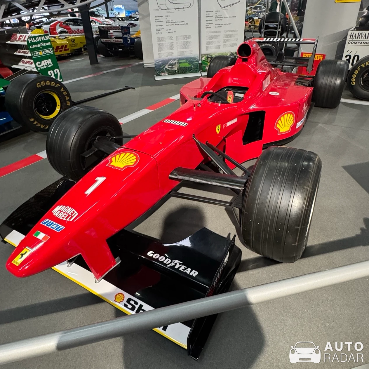 Ferrari F300 spotted in Sinsheim