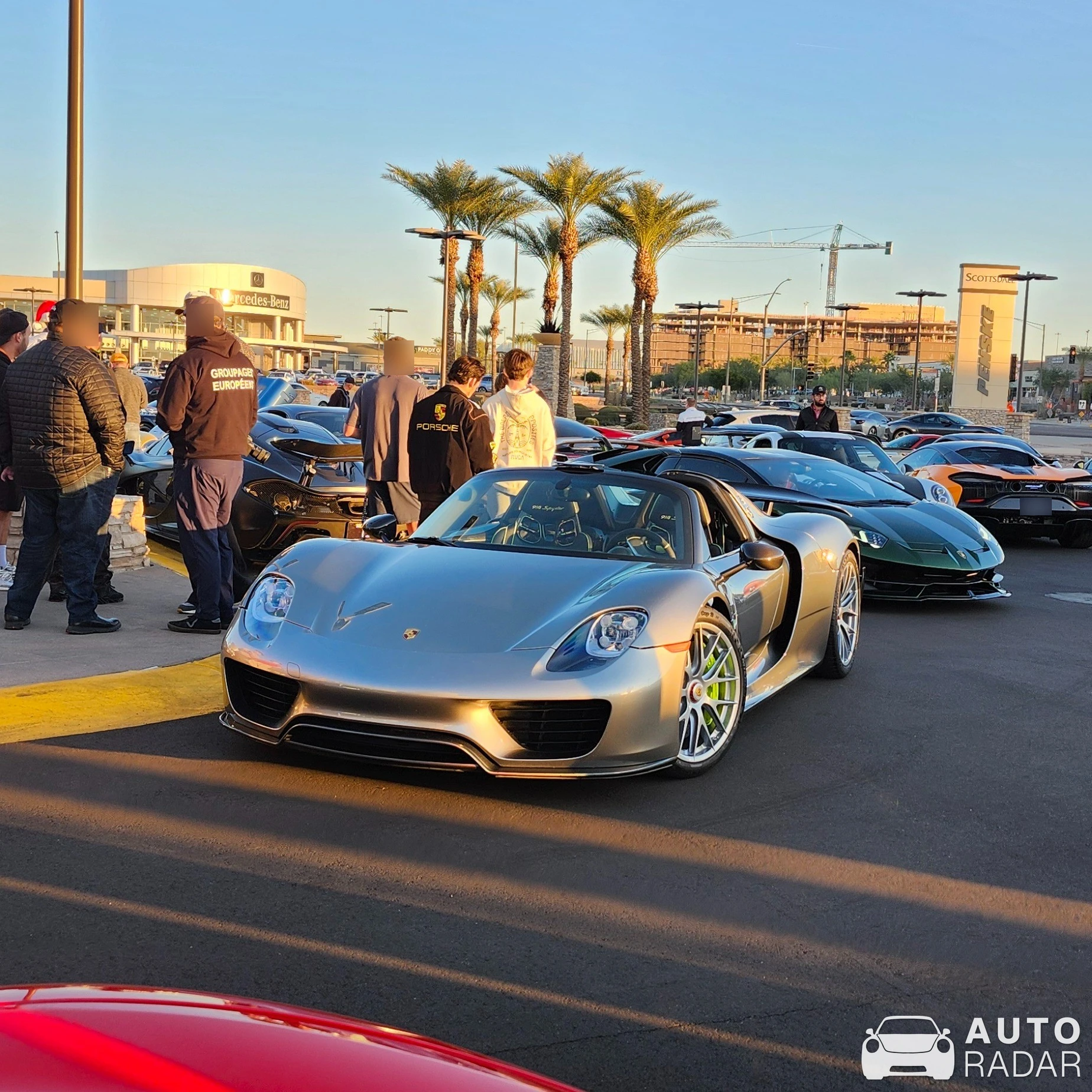 Porsche 918 Spyder spotted in Phoenix, United States