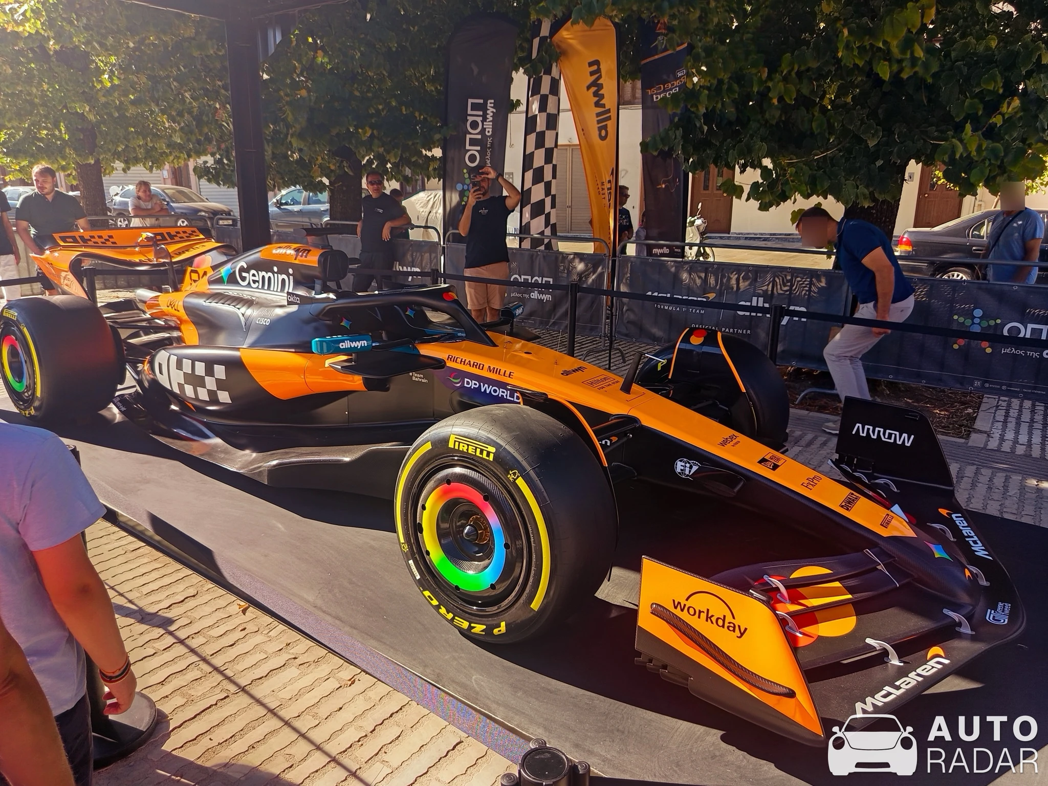 McLaren Formula One spotted in Ioannina