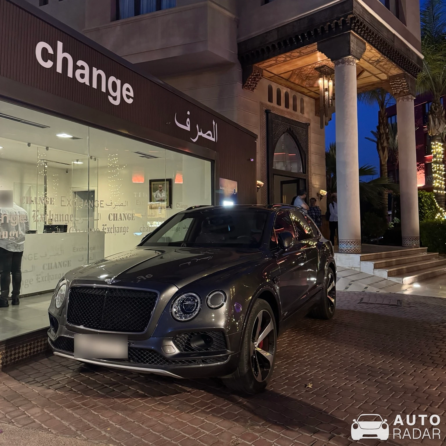 Bentley Bentayga V8 spotted in Marrakesh