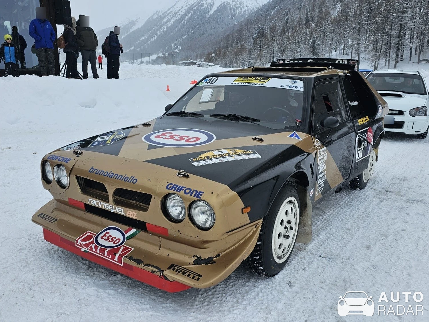 Lancia Delta S4 Stradale spotted in St. Moritz