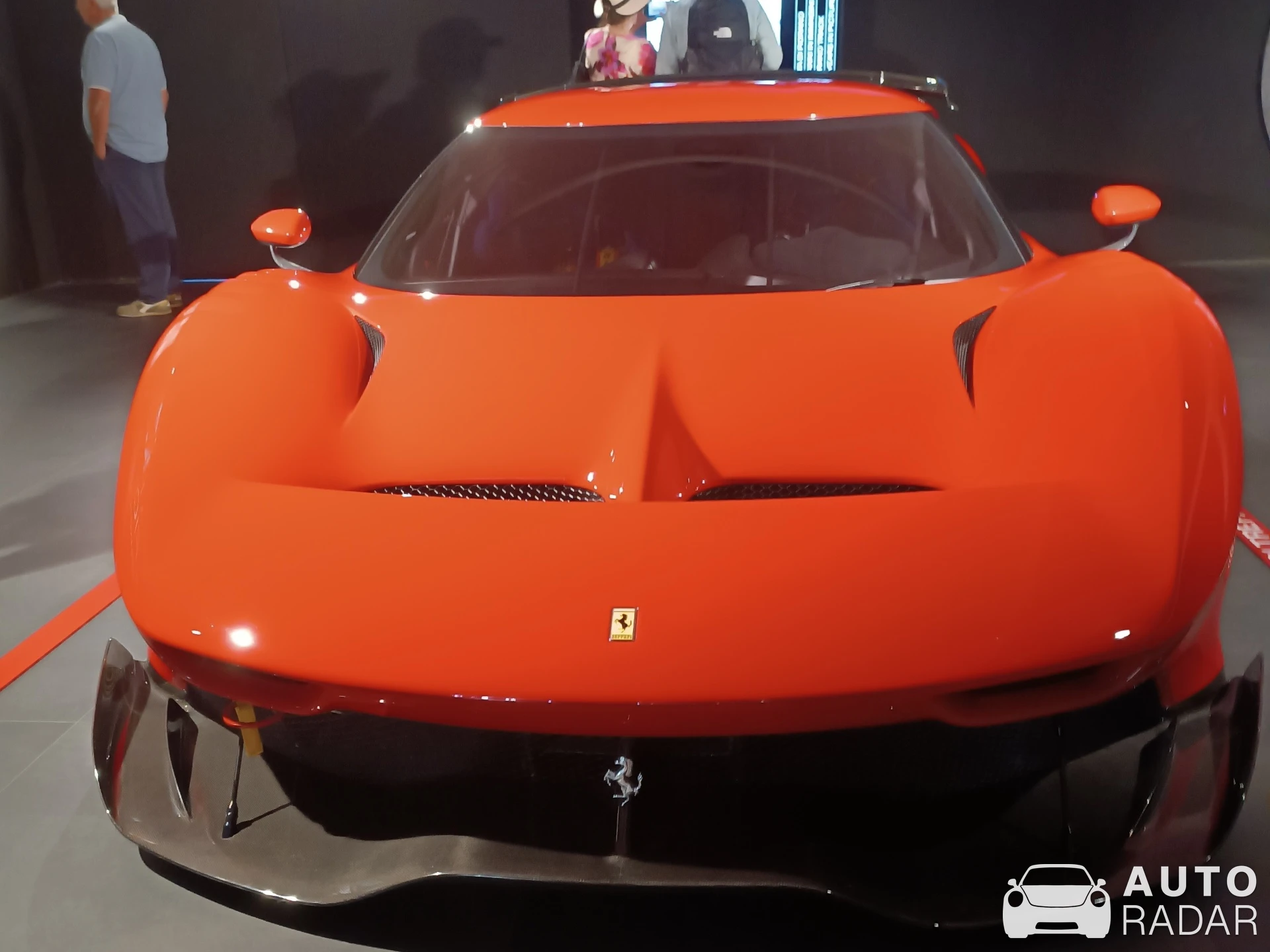 Ferrari P80/C spotted in Maranello